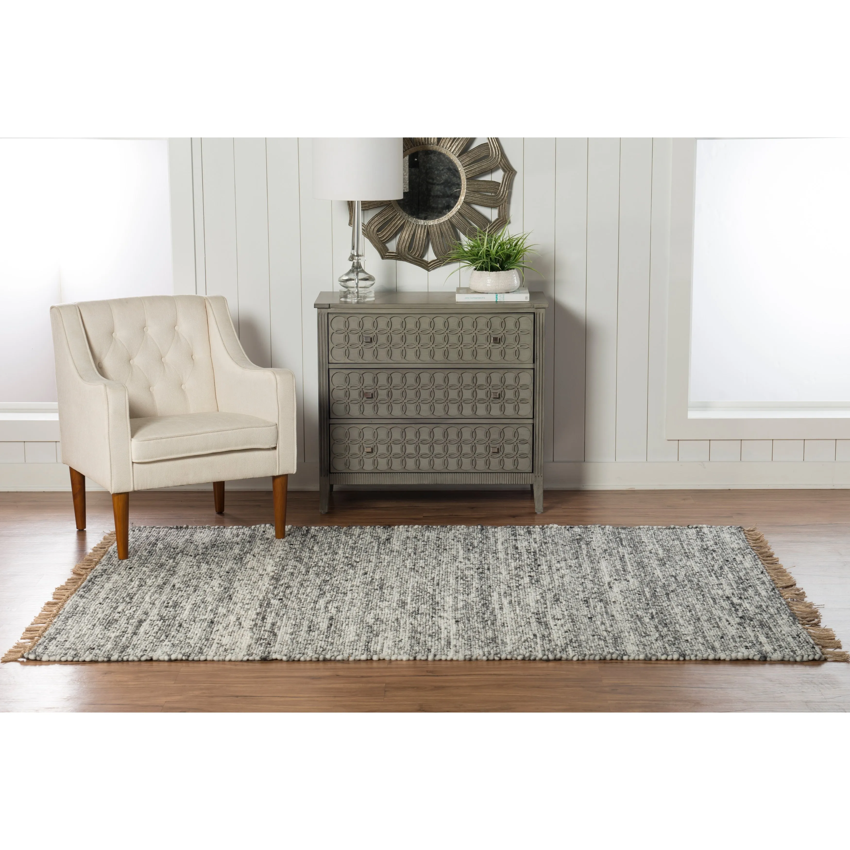 Verginia Berber Boucle Wool Rug