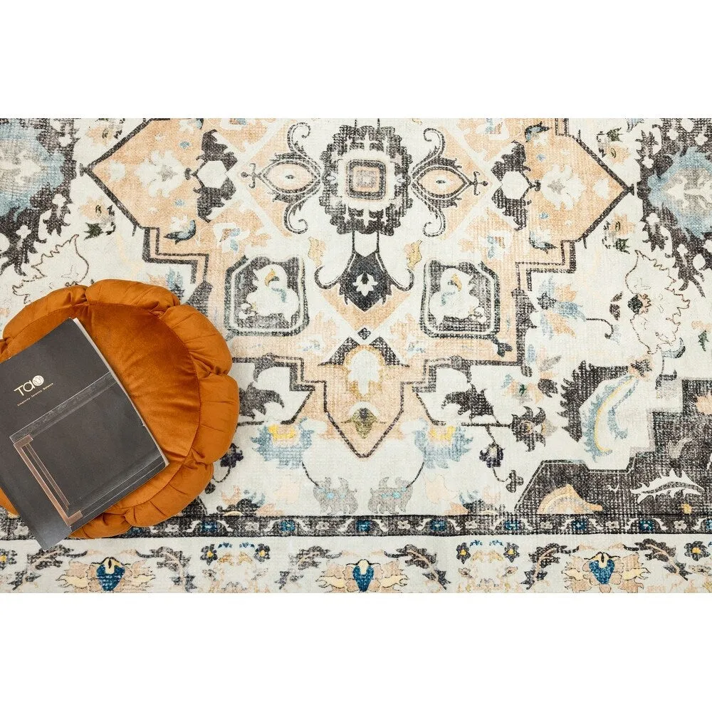 Vintage Modern Abstract Area Rug