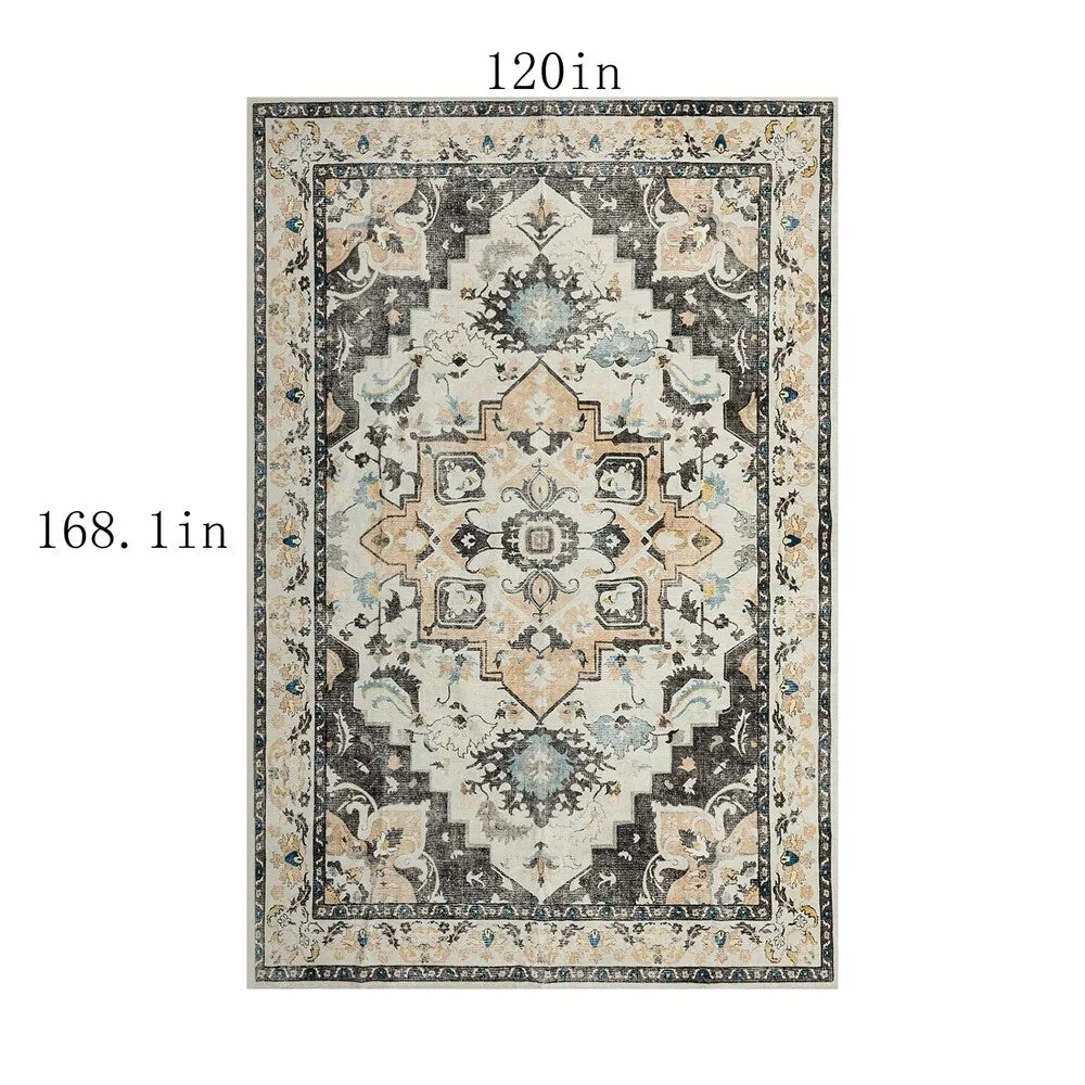 Vintage Modern Abstract Area Rug