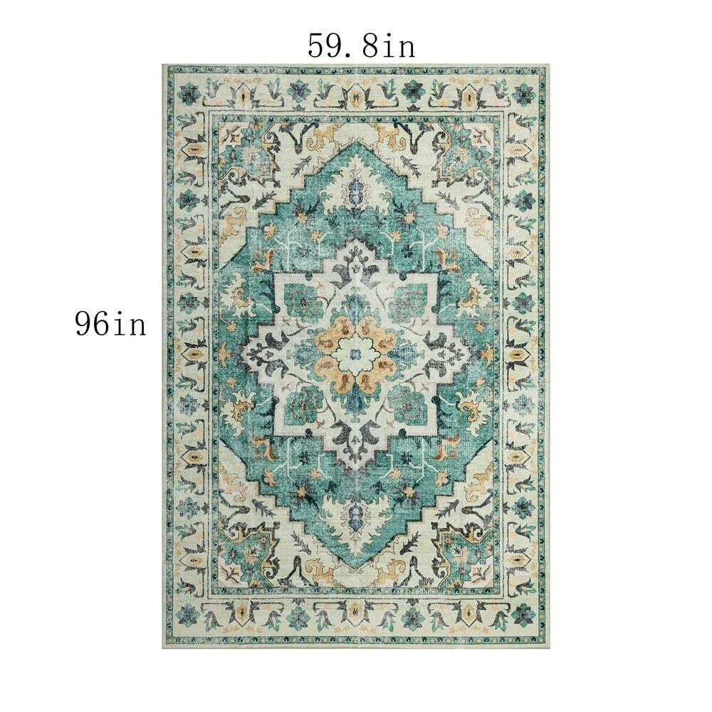 Vintage Modern Abstract Area Rug