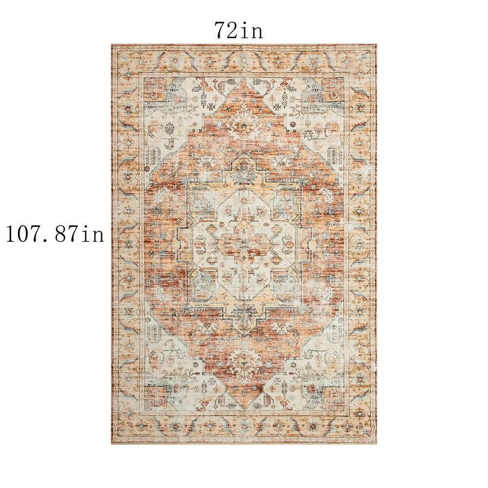Vintage Modern Abstract Area Rug