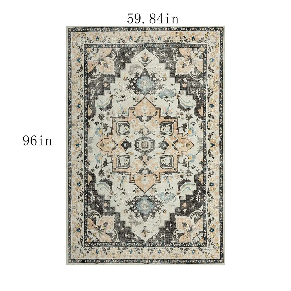 Vintage Modern Abstract Area Rug
