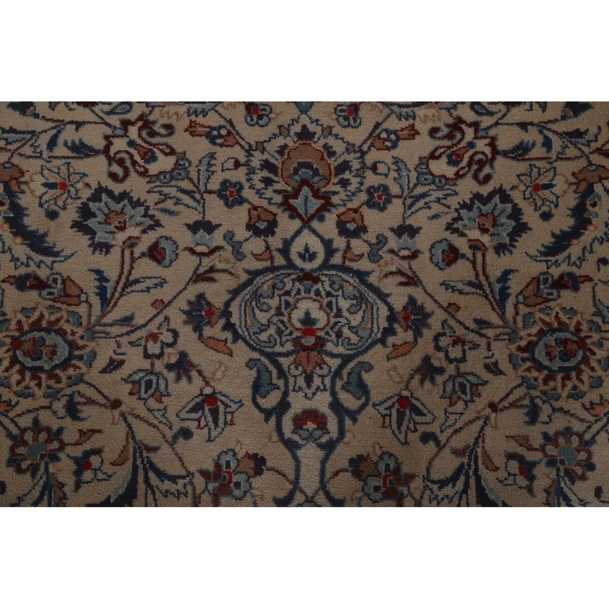 Vintage Traditional Kashmar Persian Area Rug Hand-knotted Wool Carpet - 9'9 x 12'8