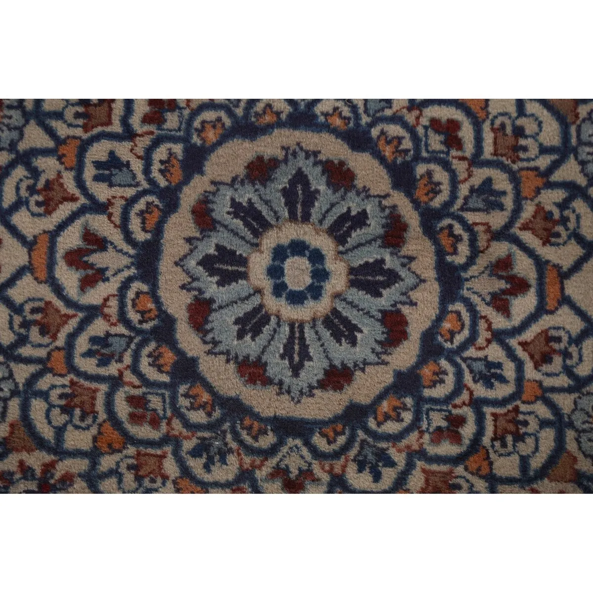 Vintage Traditional Kashmar Persian Area Rug Hand-knotted Wool Carpet - 9'9 x 12'8