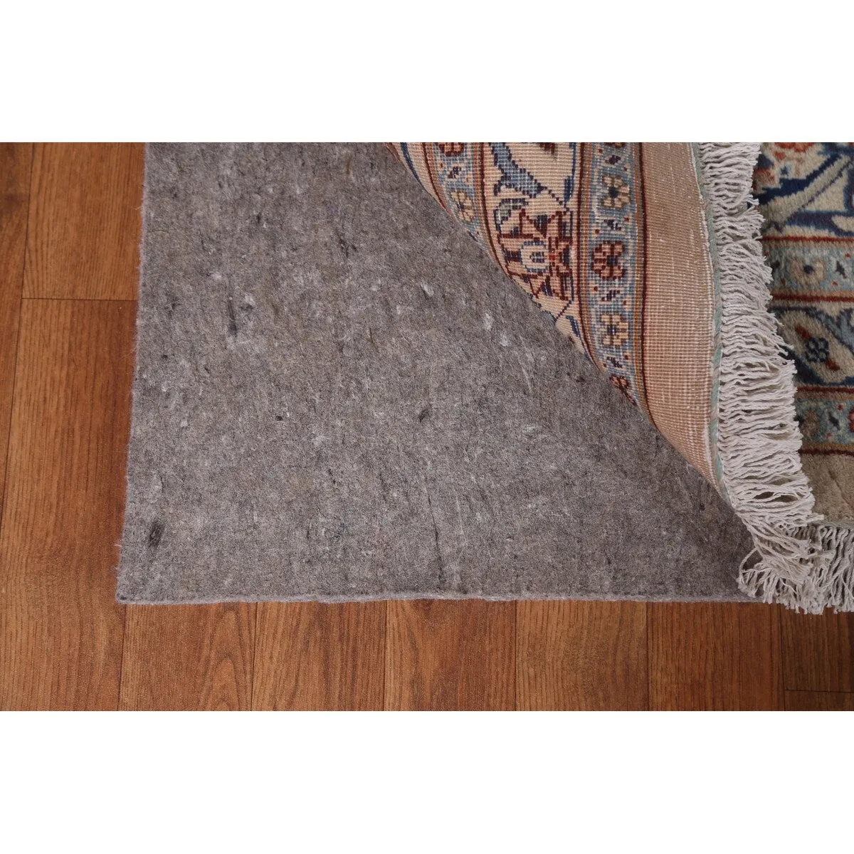 Vintage Traditional Kashmar Persian Area Rug Hand-knotted Wool Carpet - 9'9 x 12'8
