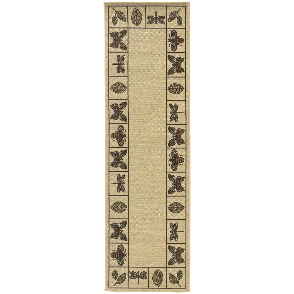 Vista Home Malta Botanical Indoor-Outdoor Area Rug