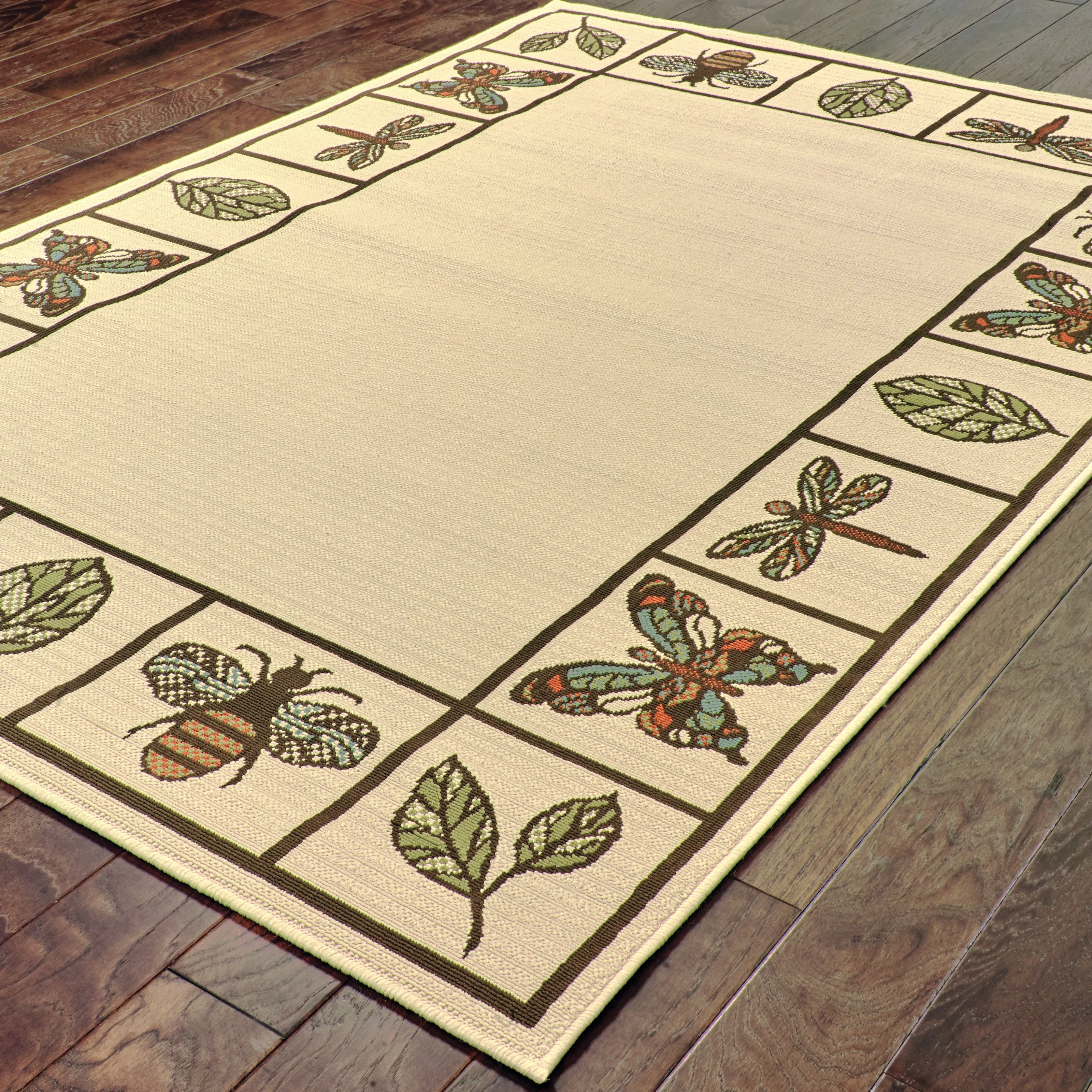 Vista Home Malta Botanical Indoor-Outdoor Area Rug