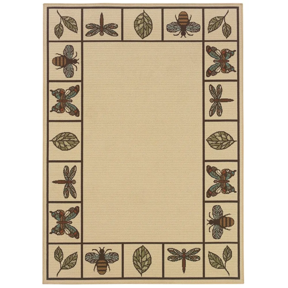 Vista Home Malta Botanical Indoor-Outdoor Area Rug