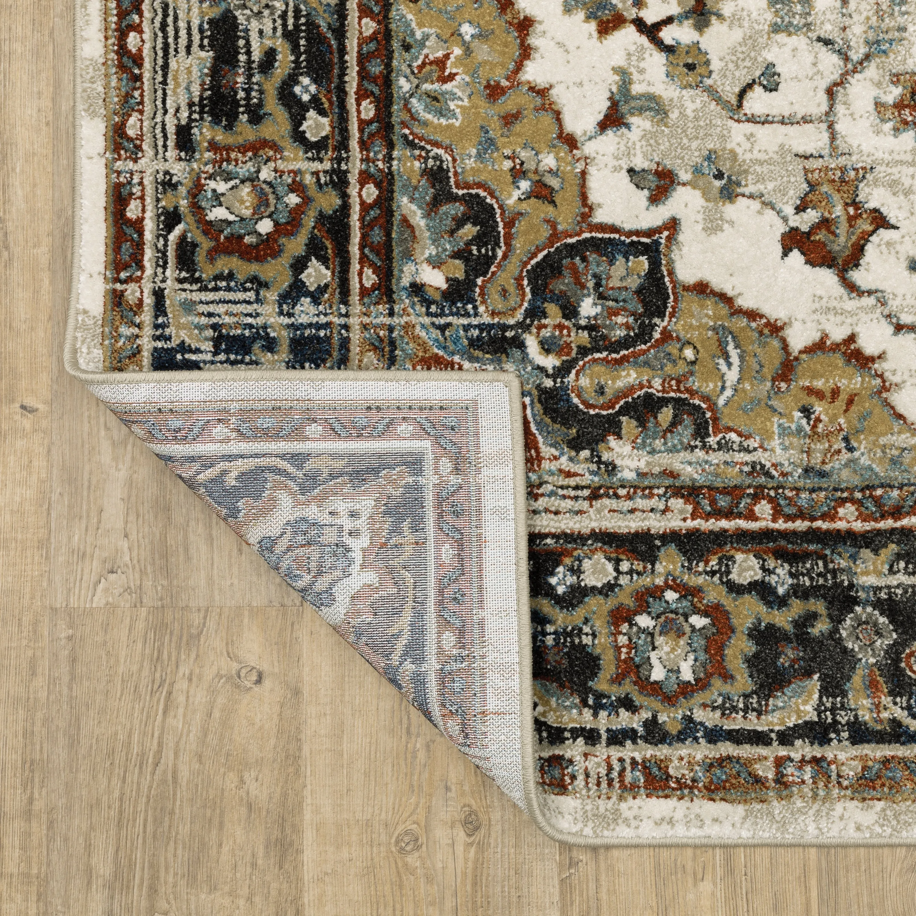 Vista Home Vance Bohemian Medallion Beige/Cream Area Rug