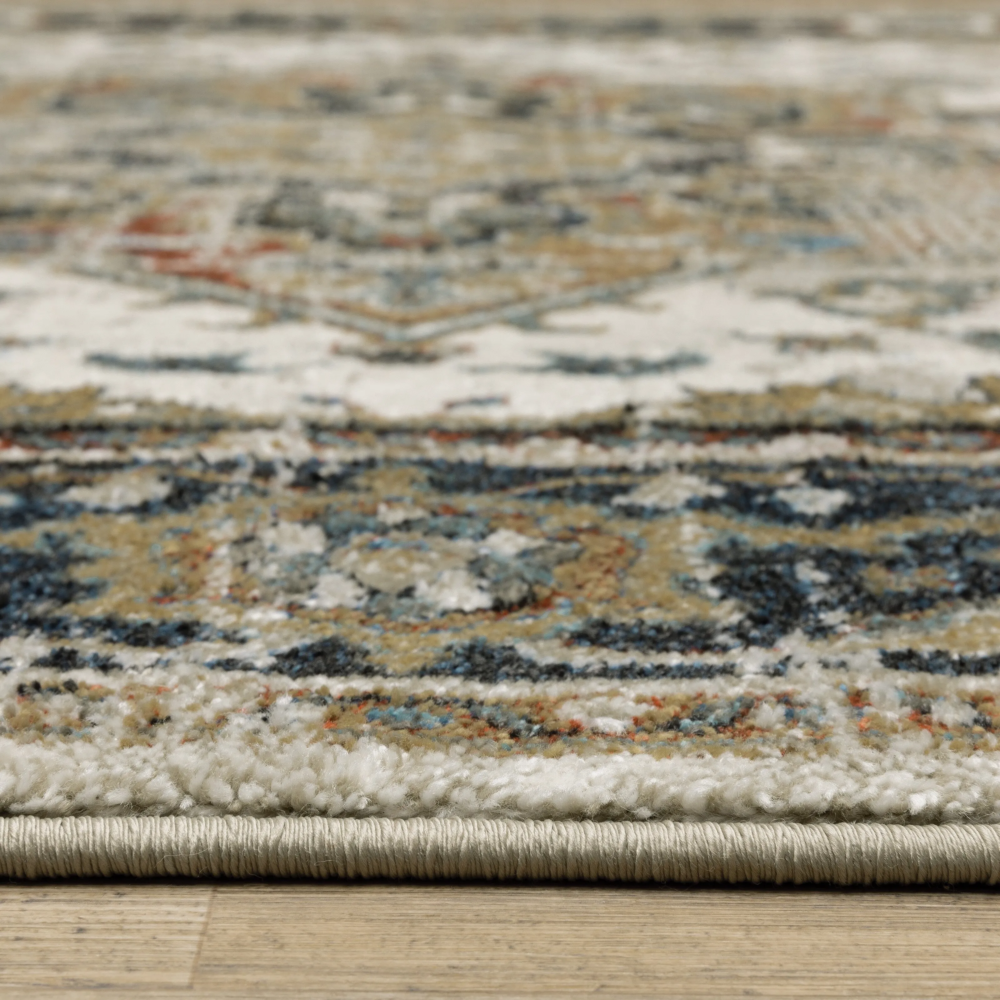 Vista Home Vance Bohemian Medallion Beige/Cream Area Rug