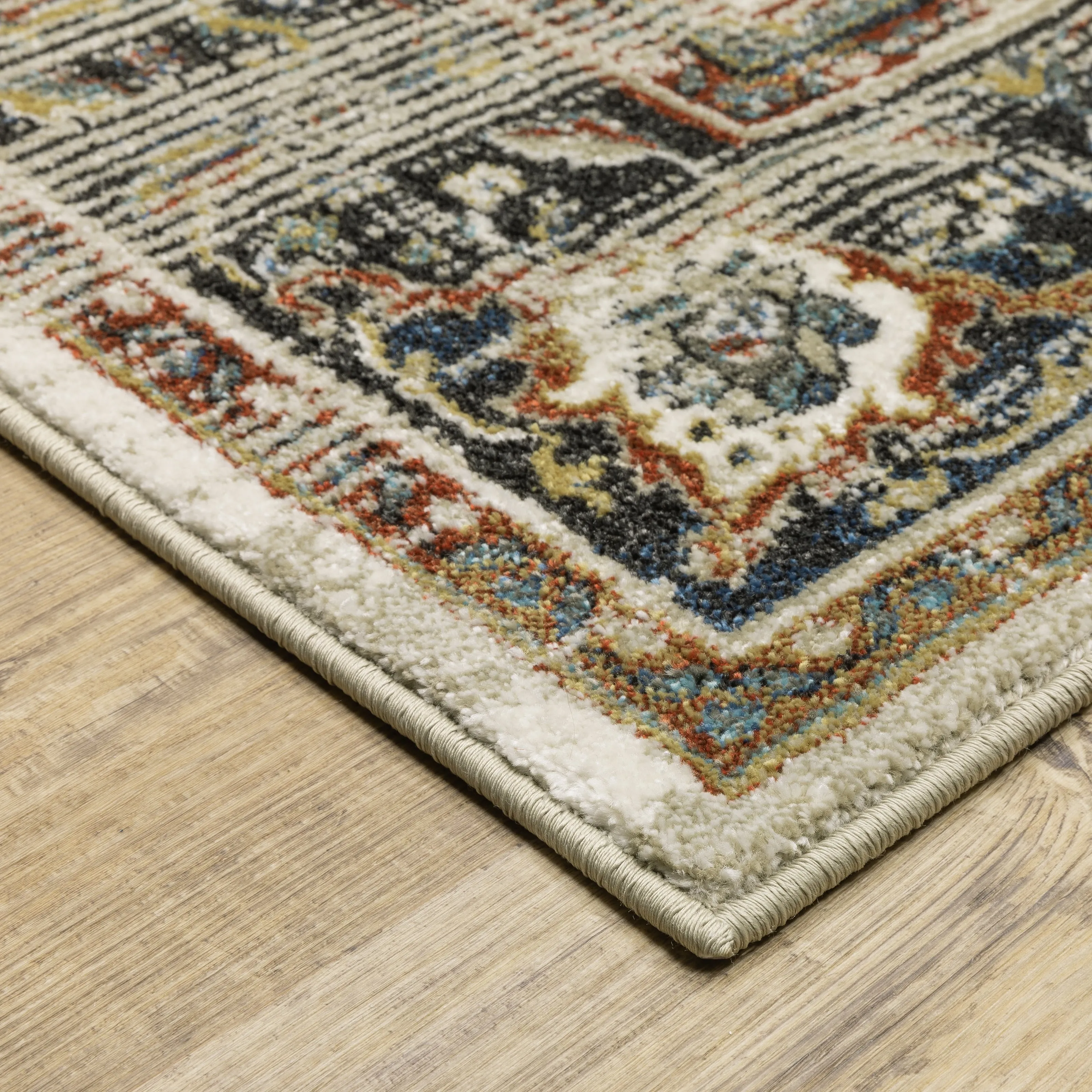 Vista Home Vance Bohemian Medallion Beige/Cream Area Rug