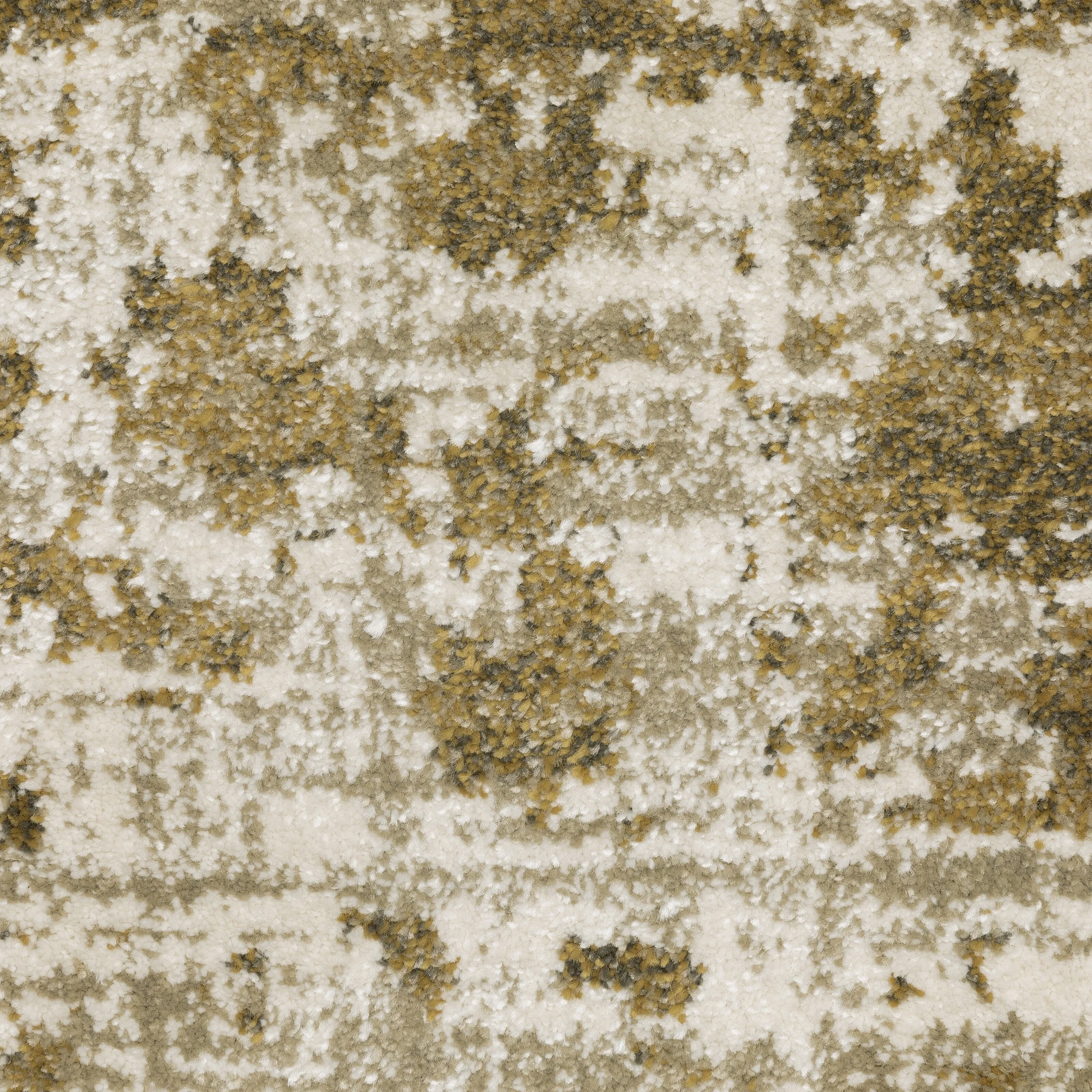 Vista Home Vance Distressed Abstract Beige/Cream Area Rug