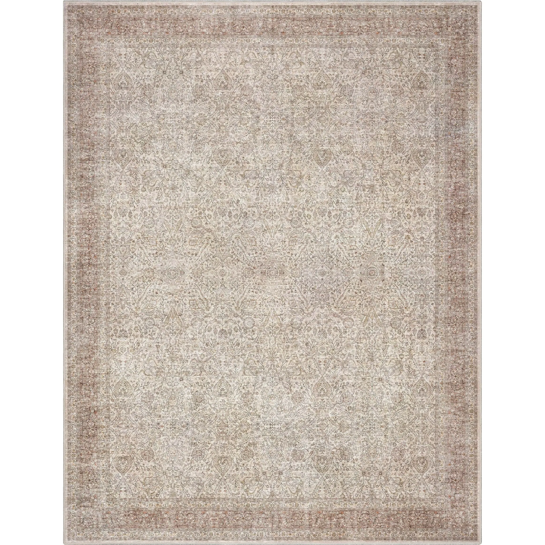 Well Woven Asha Isolde Vintage Oriental Flat-Weave Area Rug