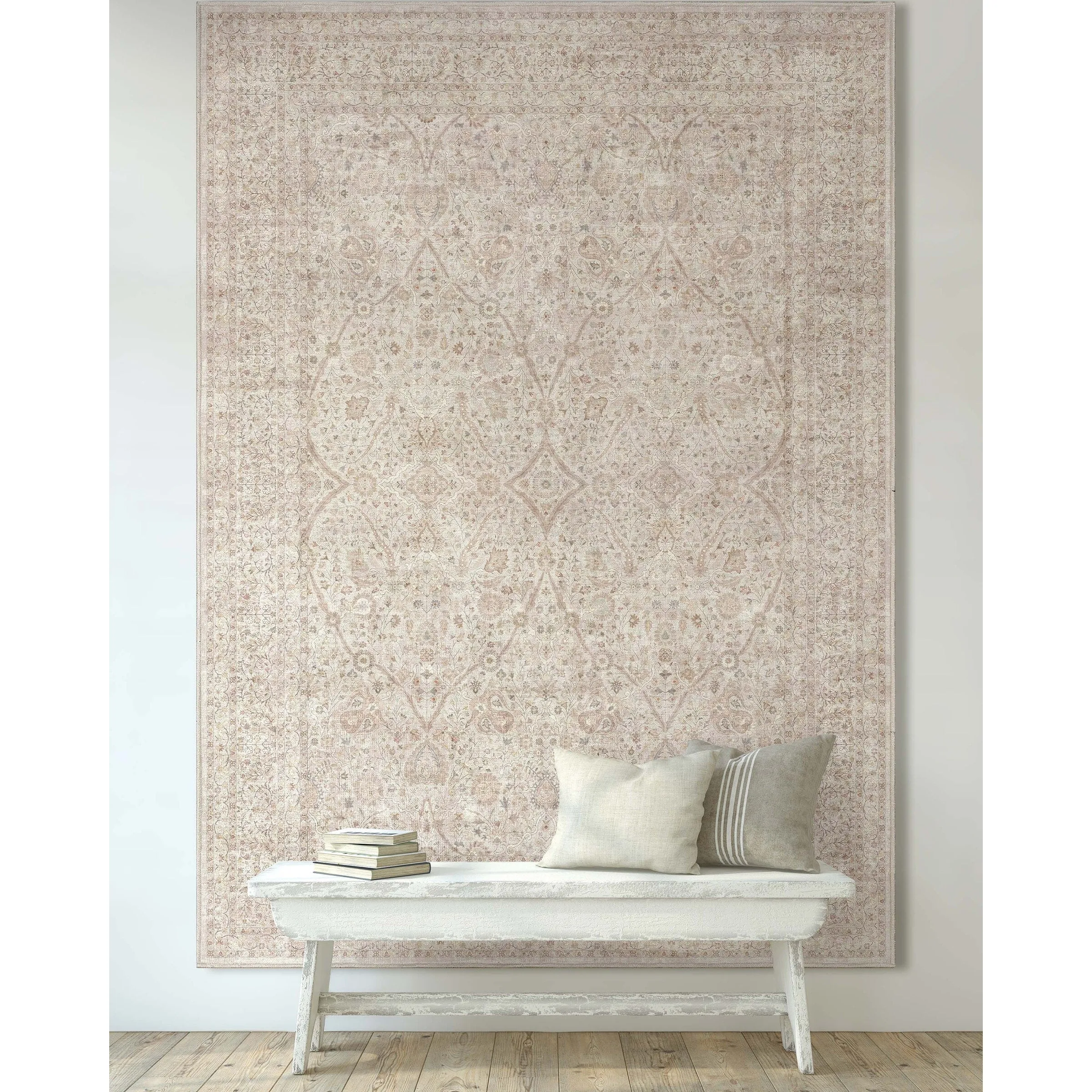 Well Woven Asha Isolde Vintage Oriental Flat-Weave Area Rug