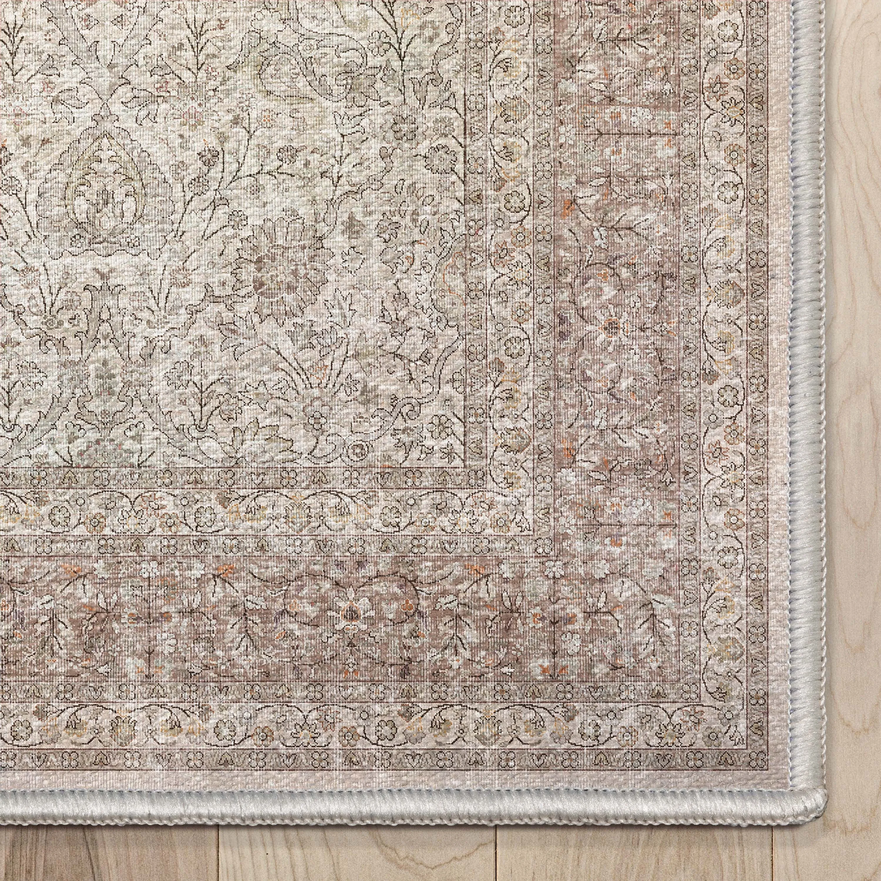 Well Woven Asha Isolde Vintage Oriental Flat-Weave Area Rug