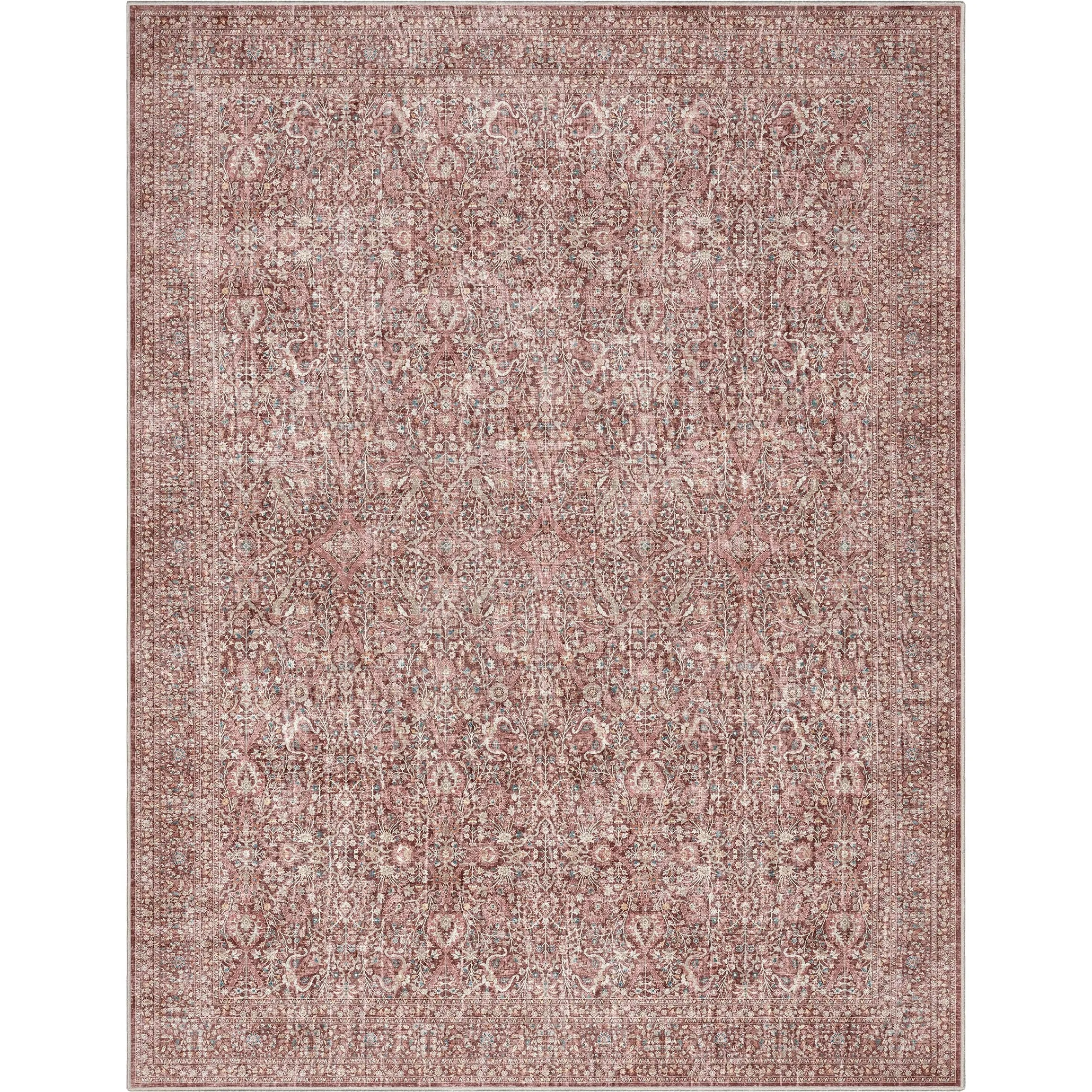 Well Woven Asha Isolde Vintage Oriental Flat-Weave Area Rug