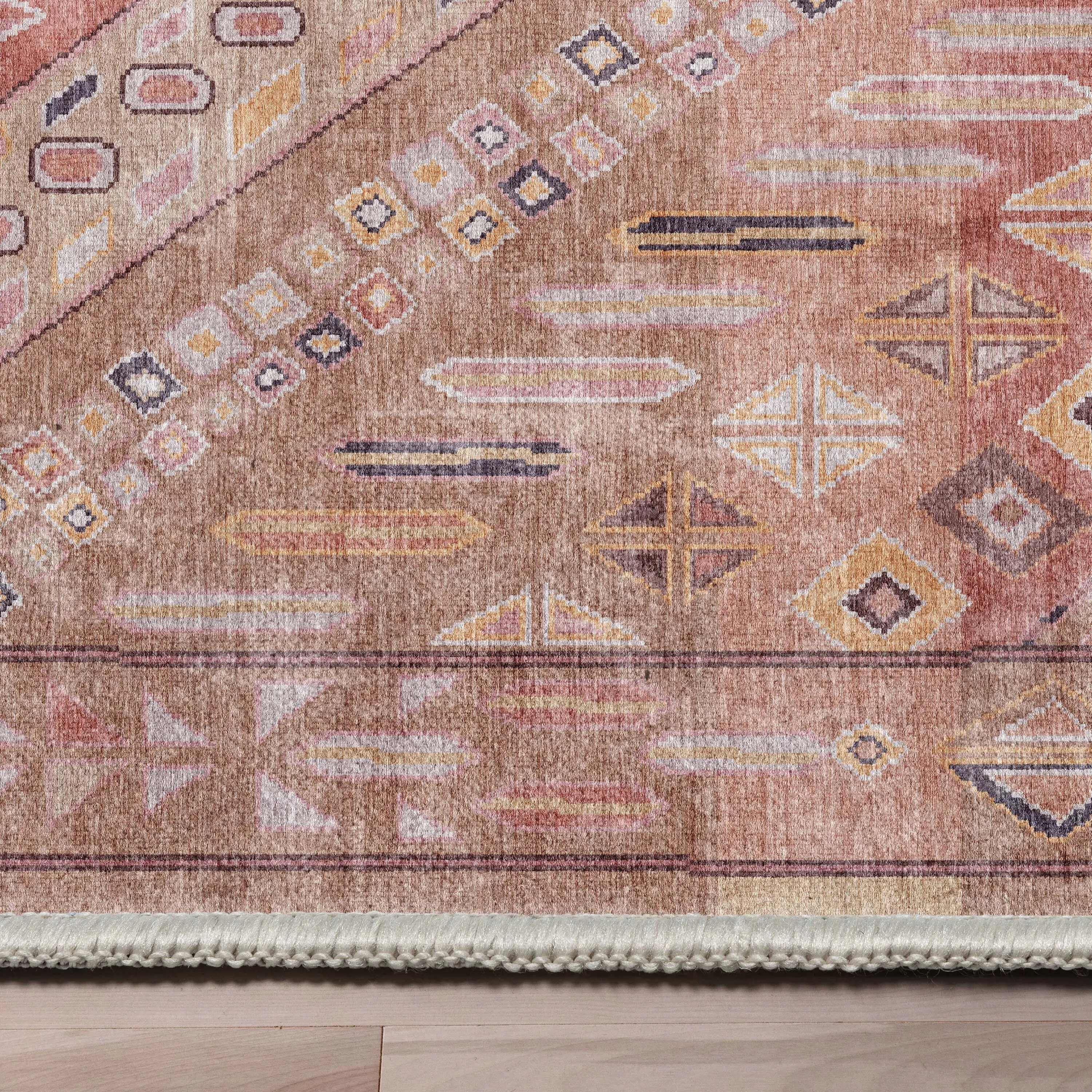 Well Woven Asha Vintage Anya Machine Washable Area Rug