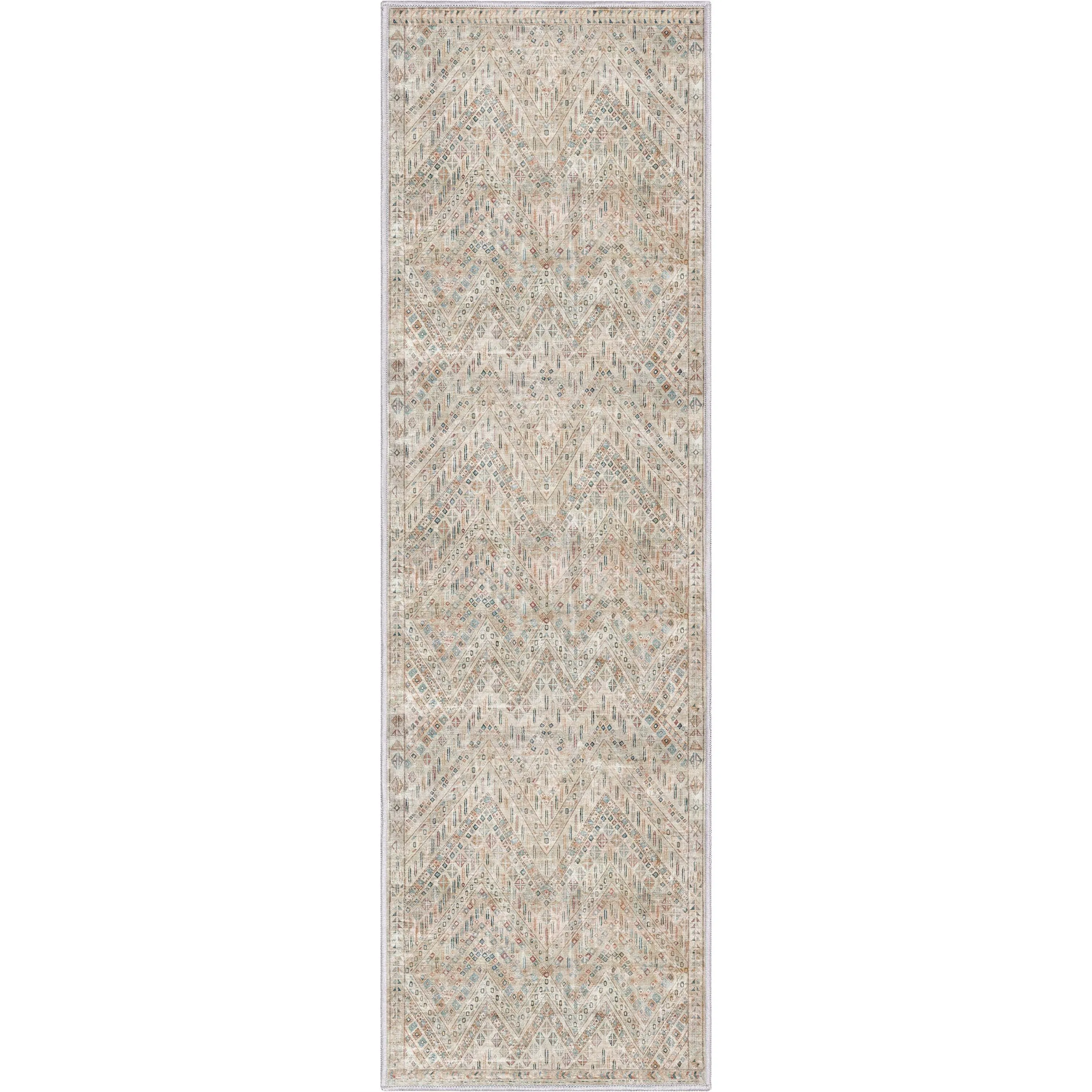 Well Woven Asha Vintage Anya Machine Washable Area Rug