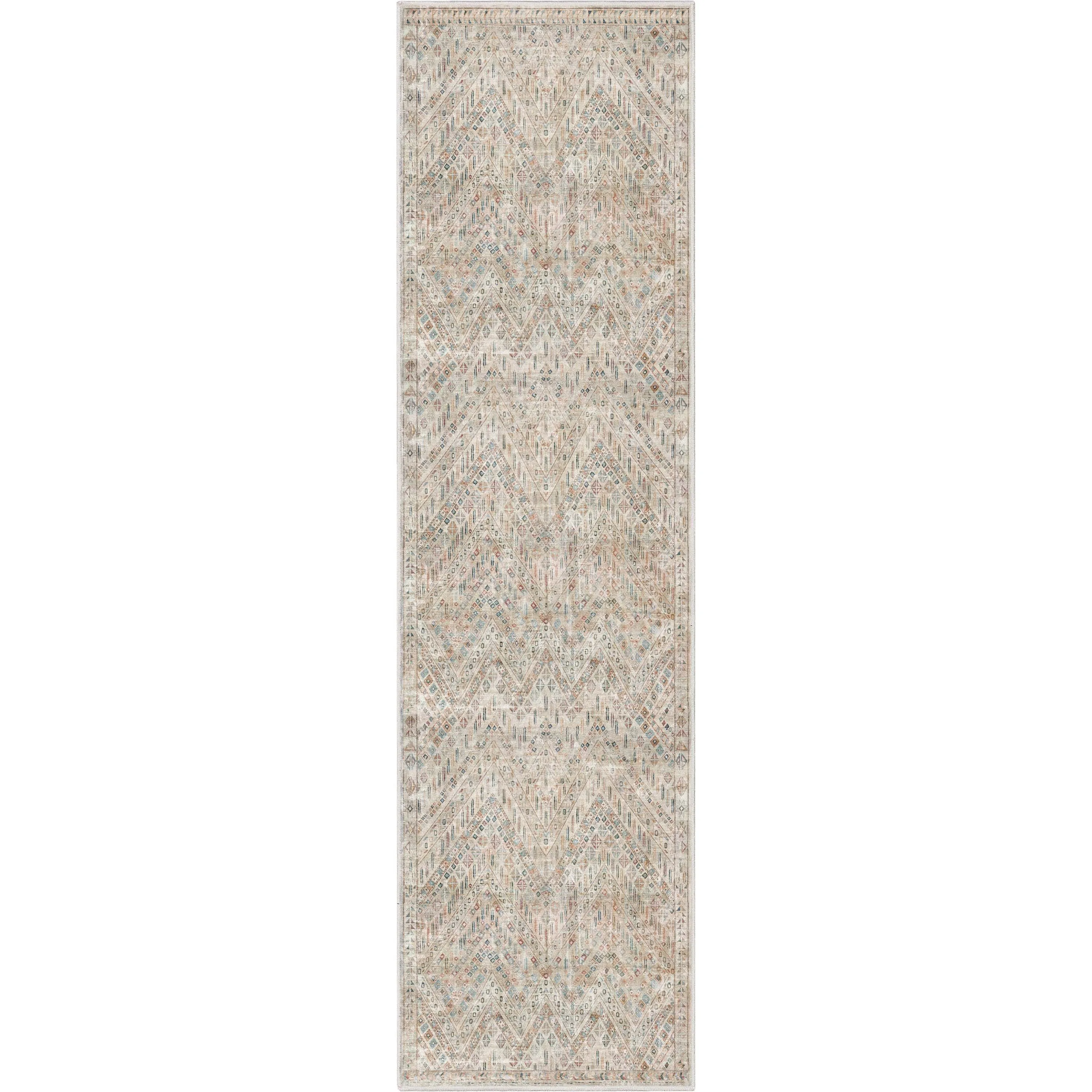 Well Woven Asha Vintage Anya Machine Washable Area Rug