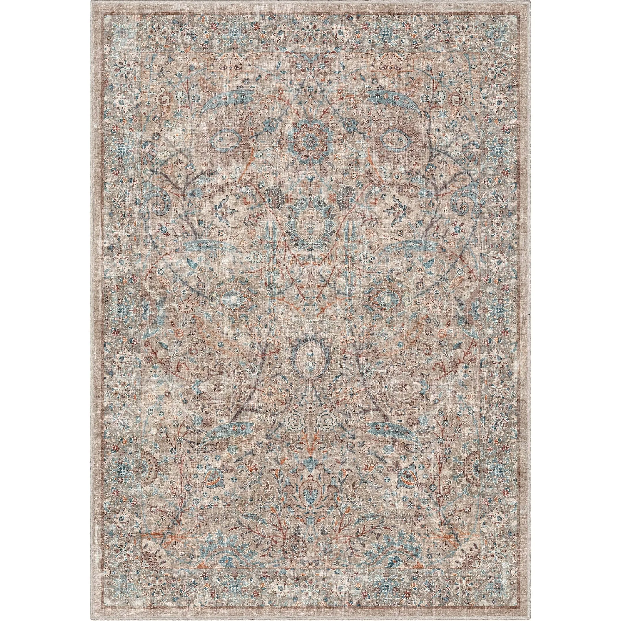Well Woven Asha Vintage Emilia Flat-Weave Area Rug