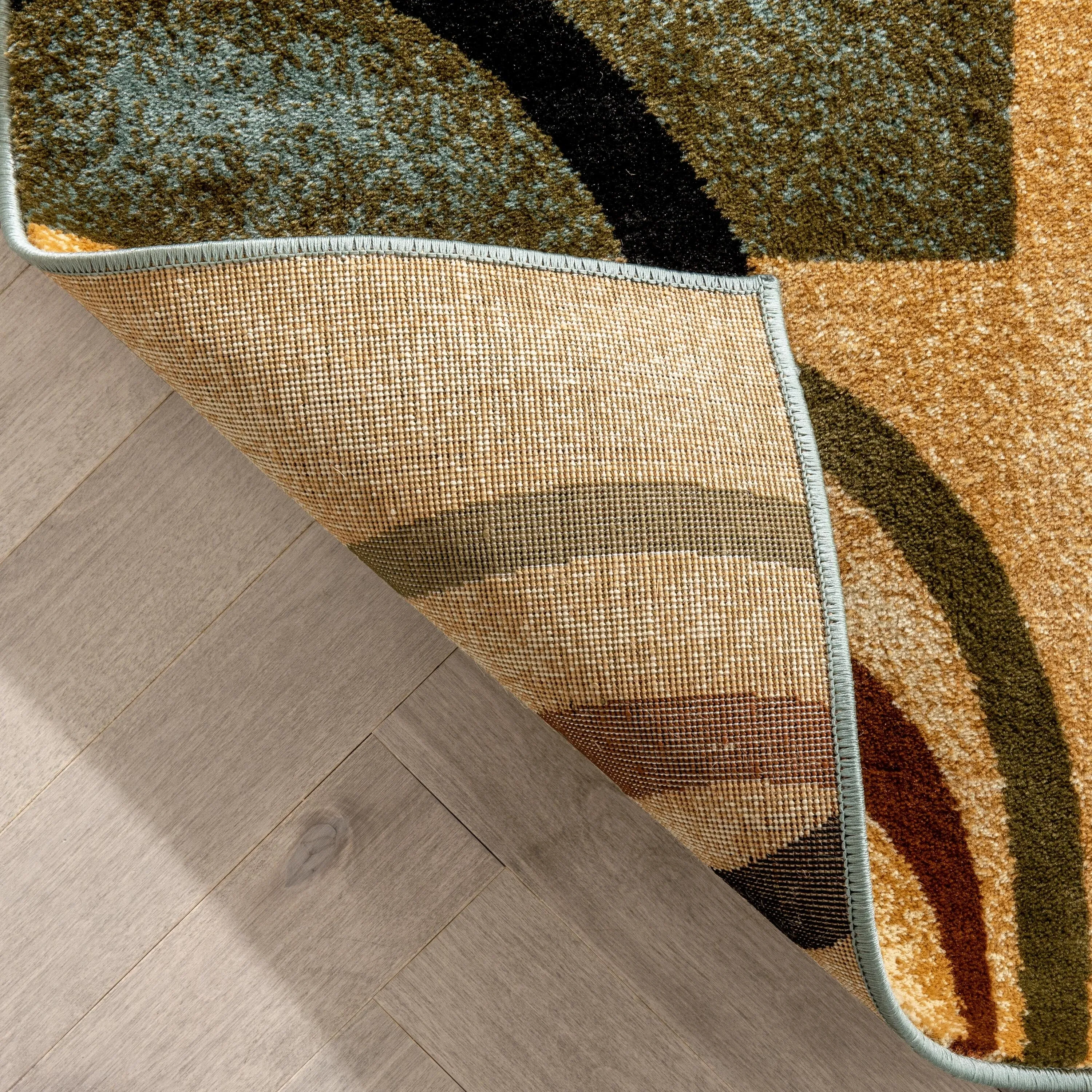 Well Woven Barclay Arcs & Shapes Modern Geometric Circles Area Rug