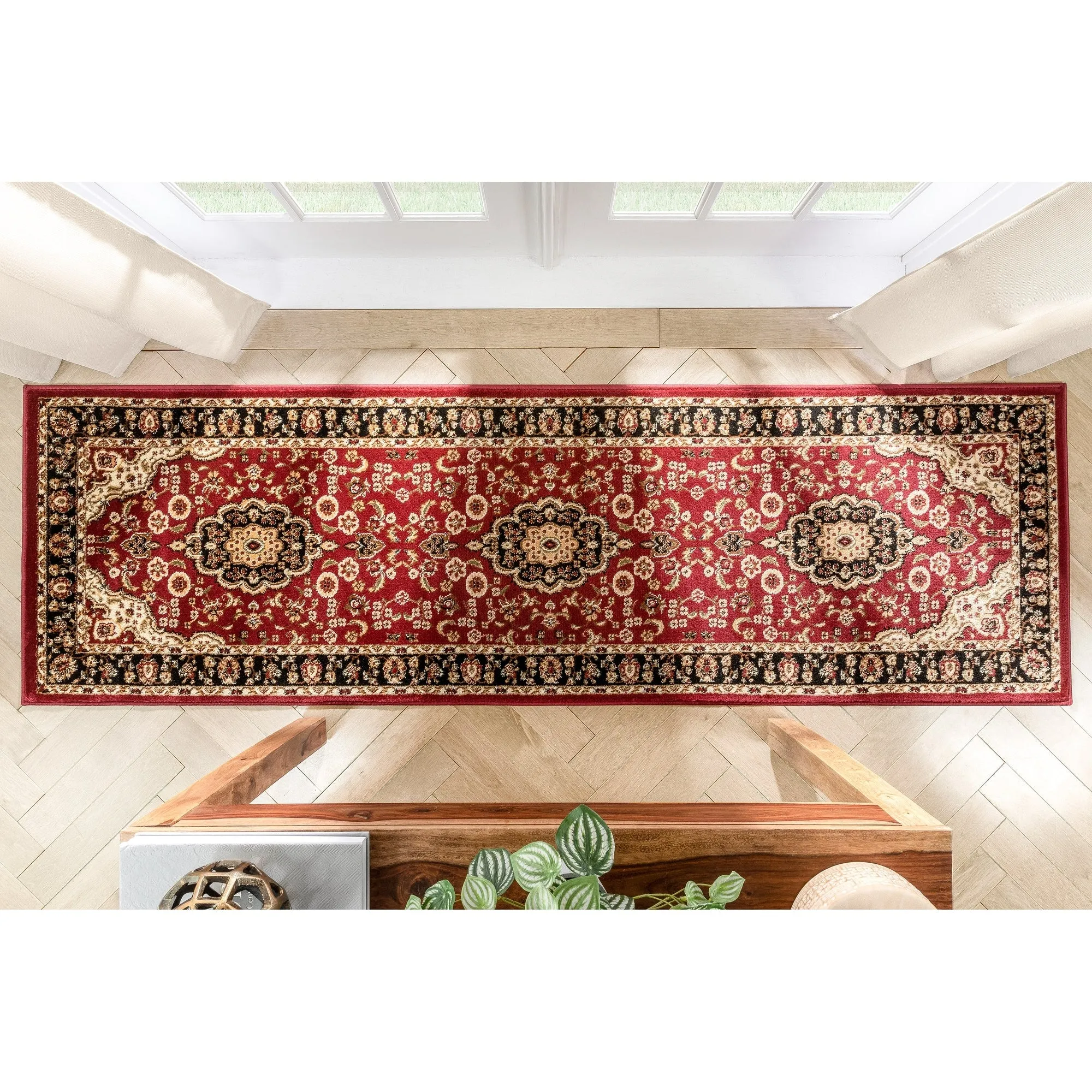 Well Woven Barclay Medallion Kashan Oriental Persian Area Rug