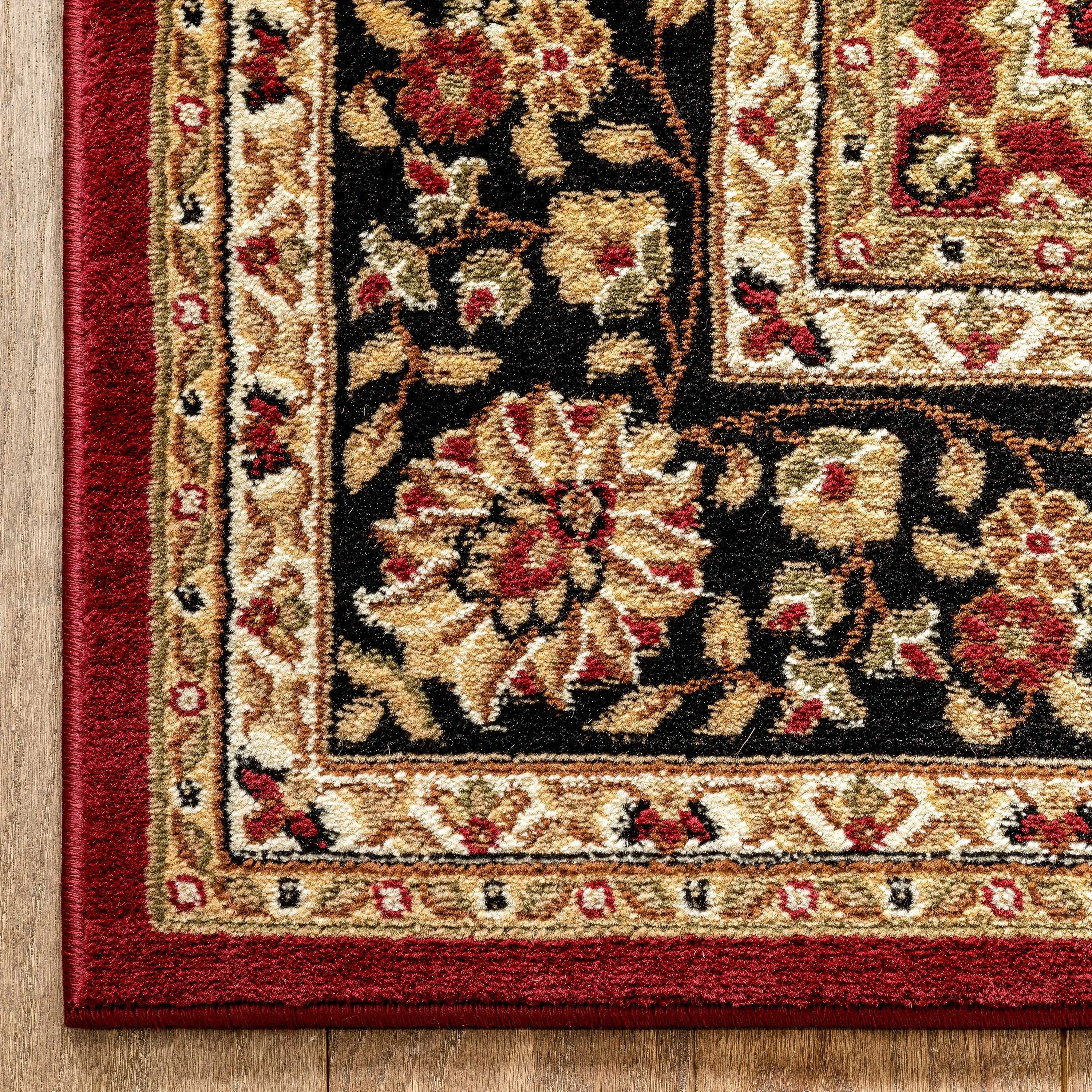 Well Woven Barclay Medallion Kashan Oriental Persian Area Rug