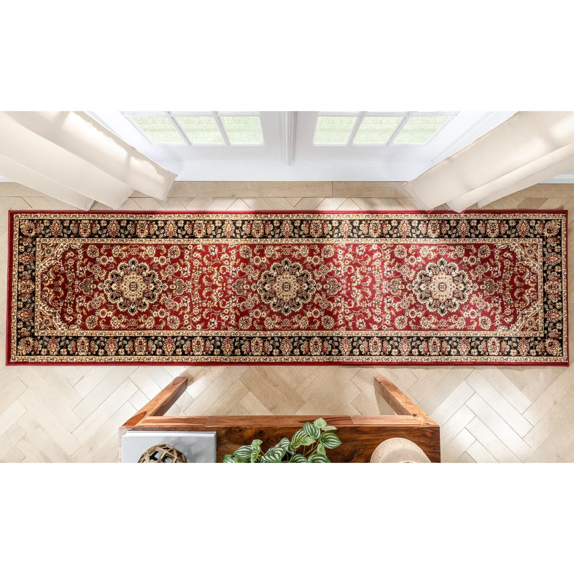 Well Woven Barclay Medallion Kashan Oriental Persian Area Rug