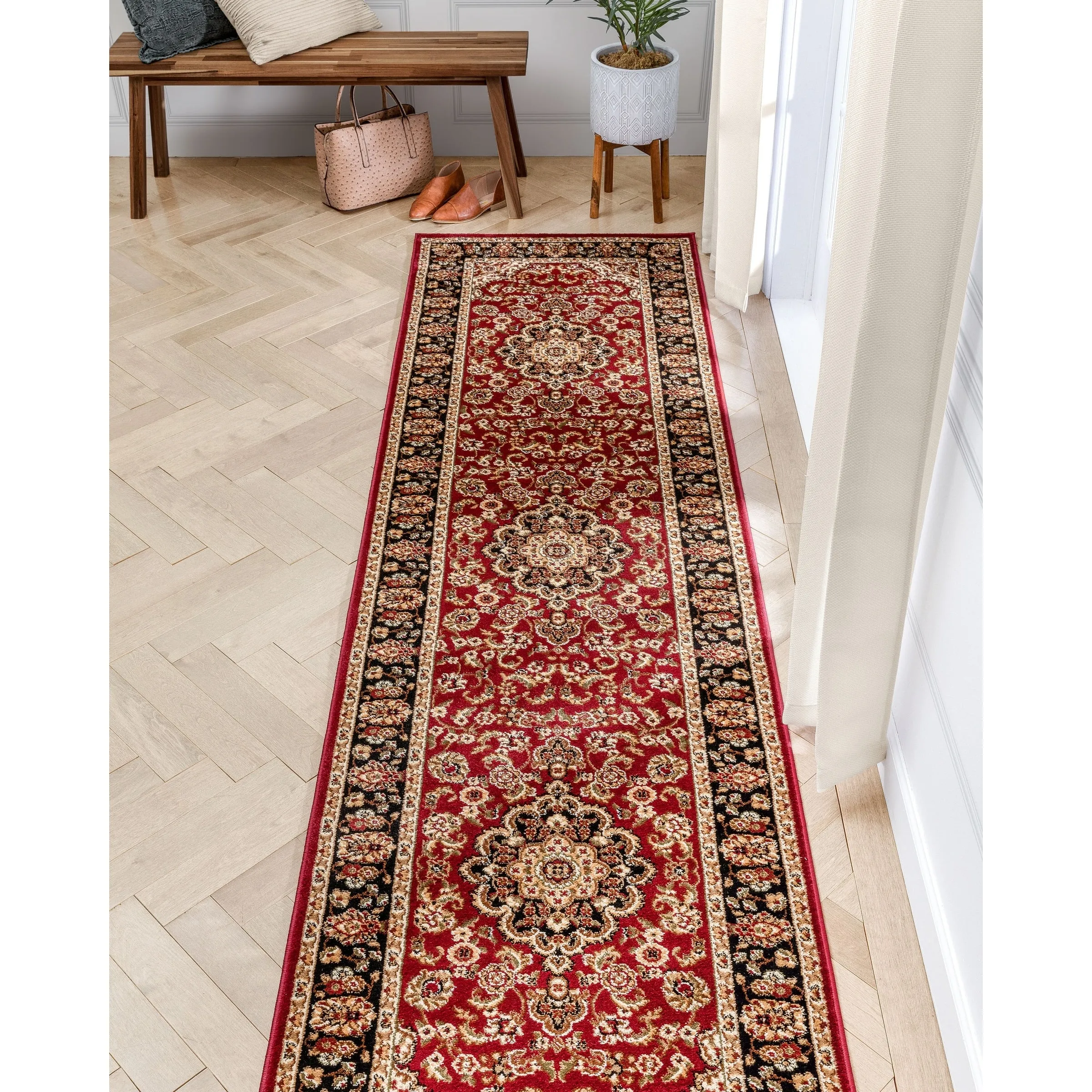 Well Woven Barclay Medallion Kashan Oriental Persian Area Rug