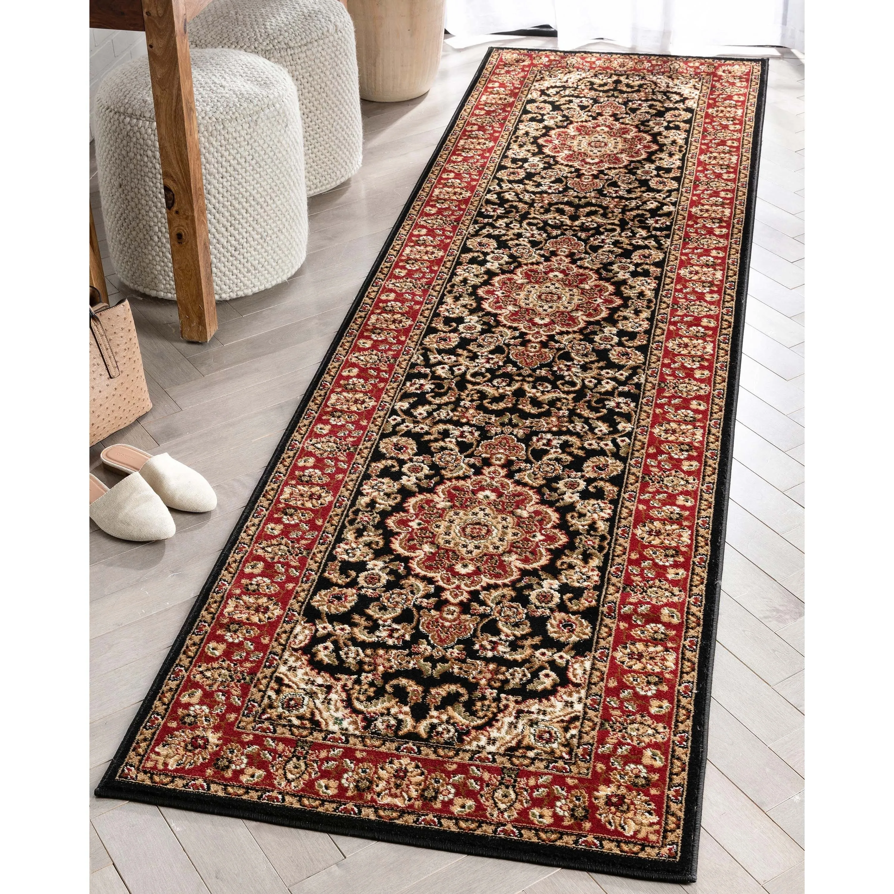 Well Woven Barclay Medallion Kashan Oriental Persian Area Rug
