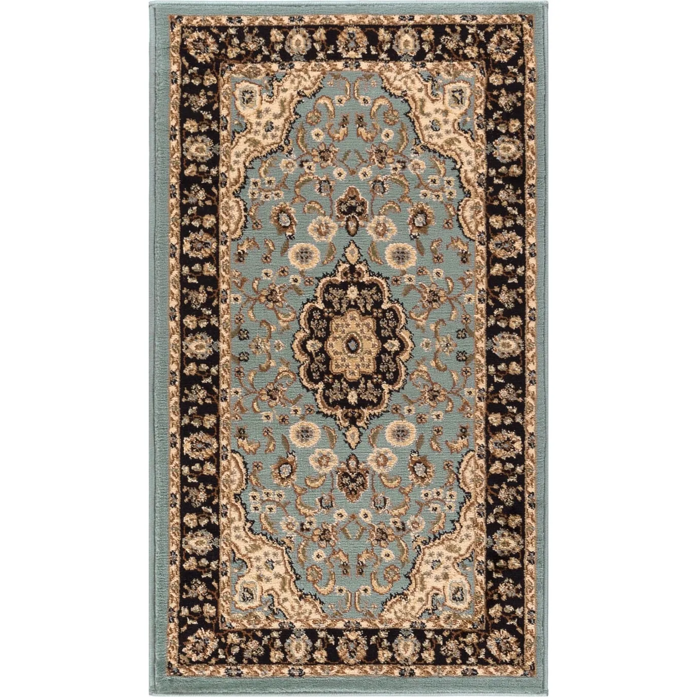Well Woven Barclay Medallion Kashan Oriental Persian Area Rug