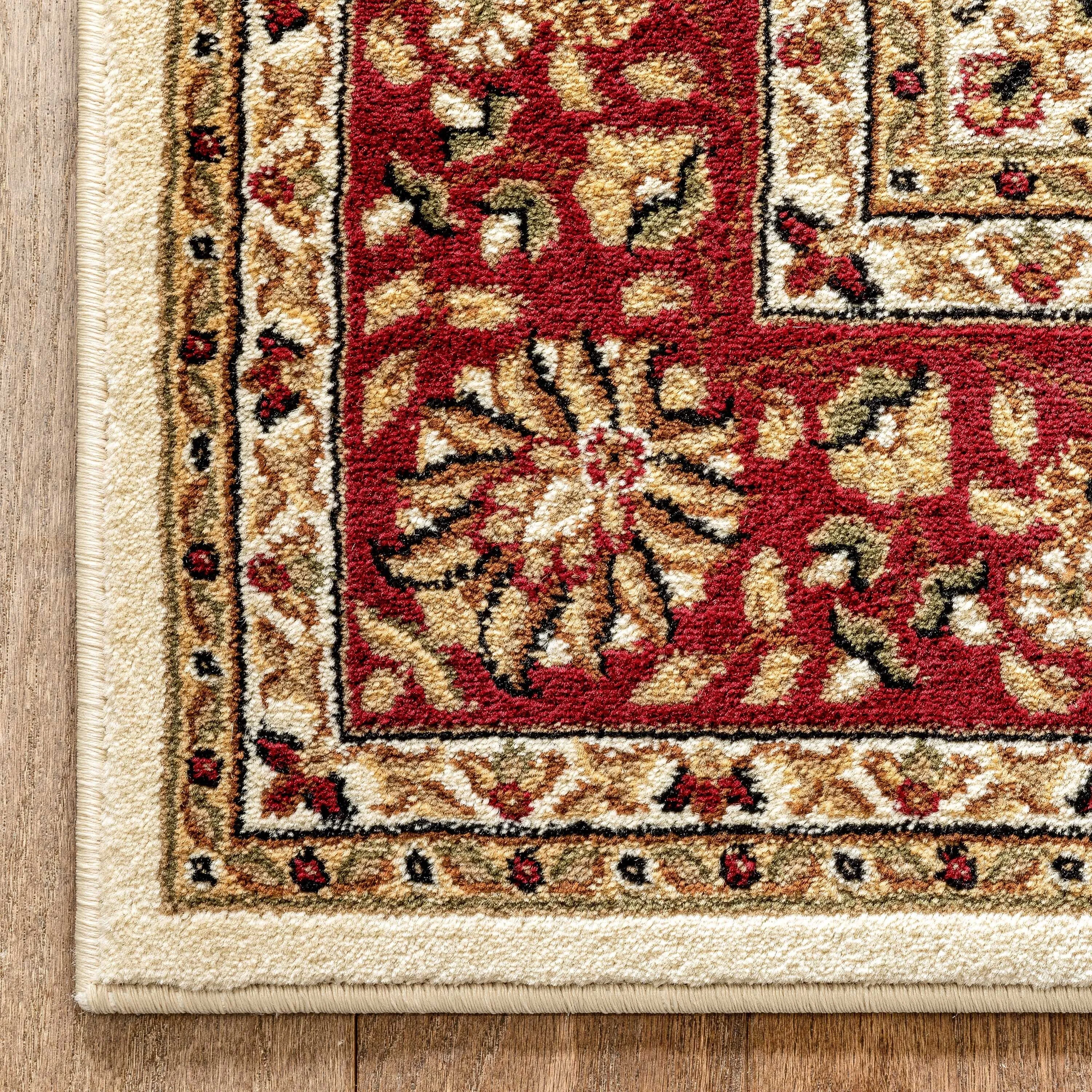Well Woven Barclay Medallion Kashan Oriental Persian Area Rug