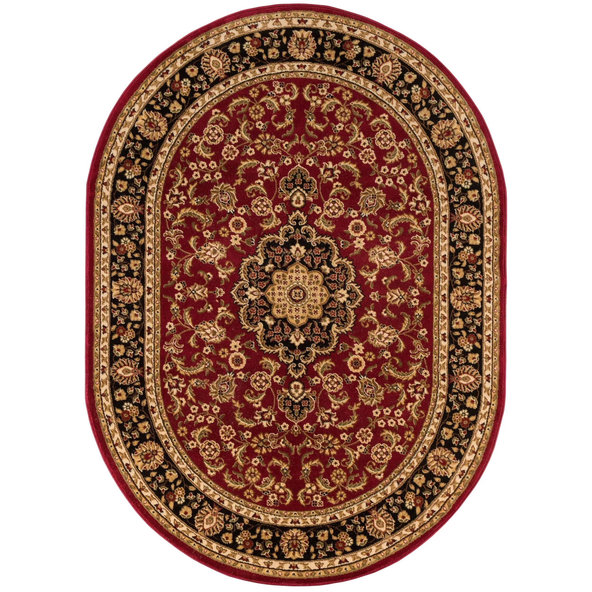 Well Woven Barclay Medallion Kashan Oriental Persian Area Rug