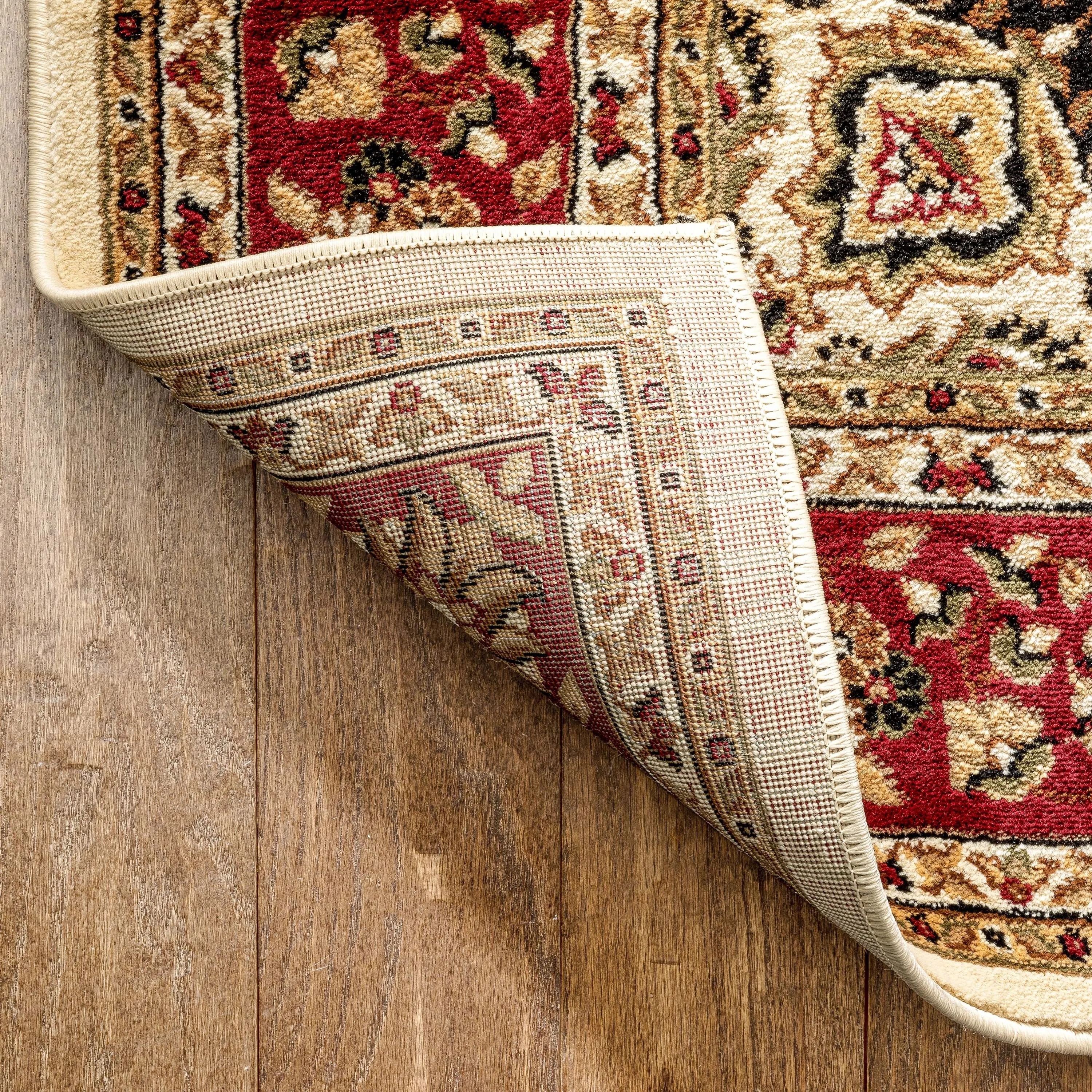 Well Woven Barclay Medallion Kashan Oriental Persian Area Rug