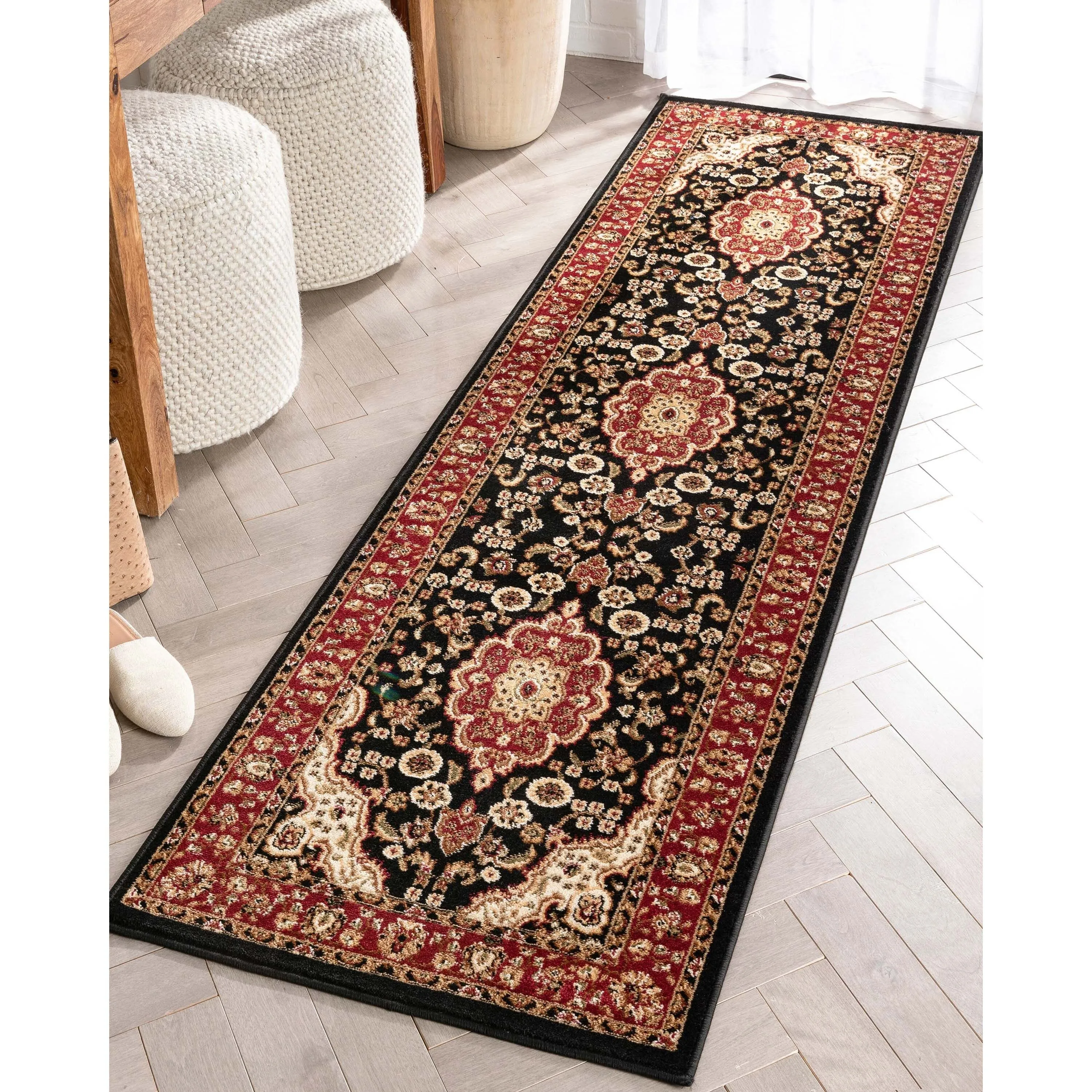 Well Woven Barclay Medallion Kashan Oriental Persian Area Rug