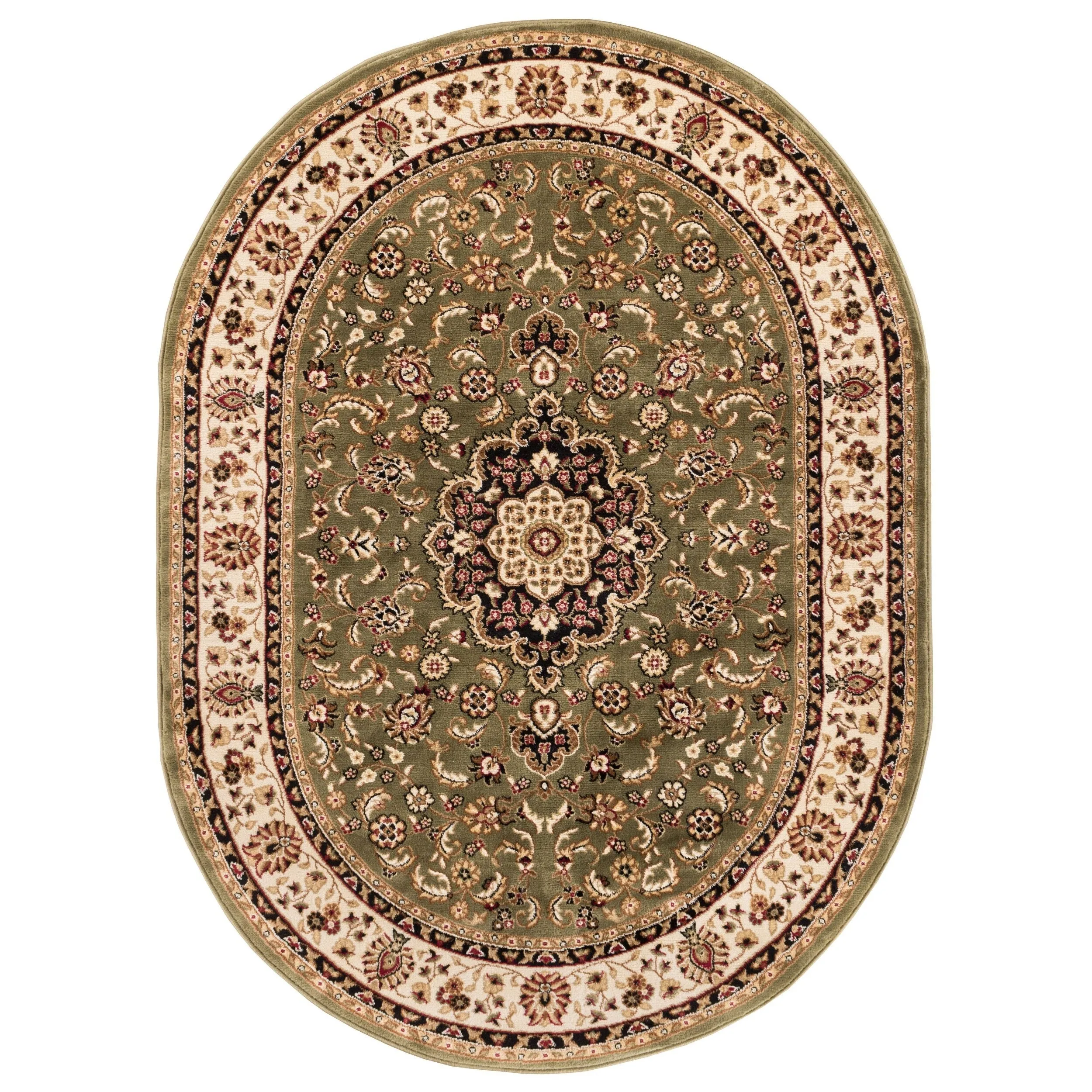 Well Woven Barclay Medallion Kashan Oriental Persian Area Rug