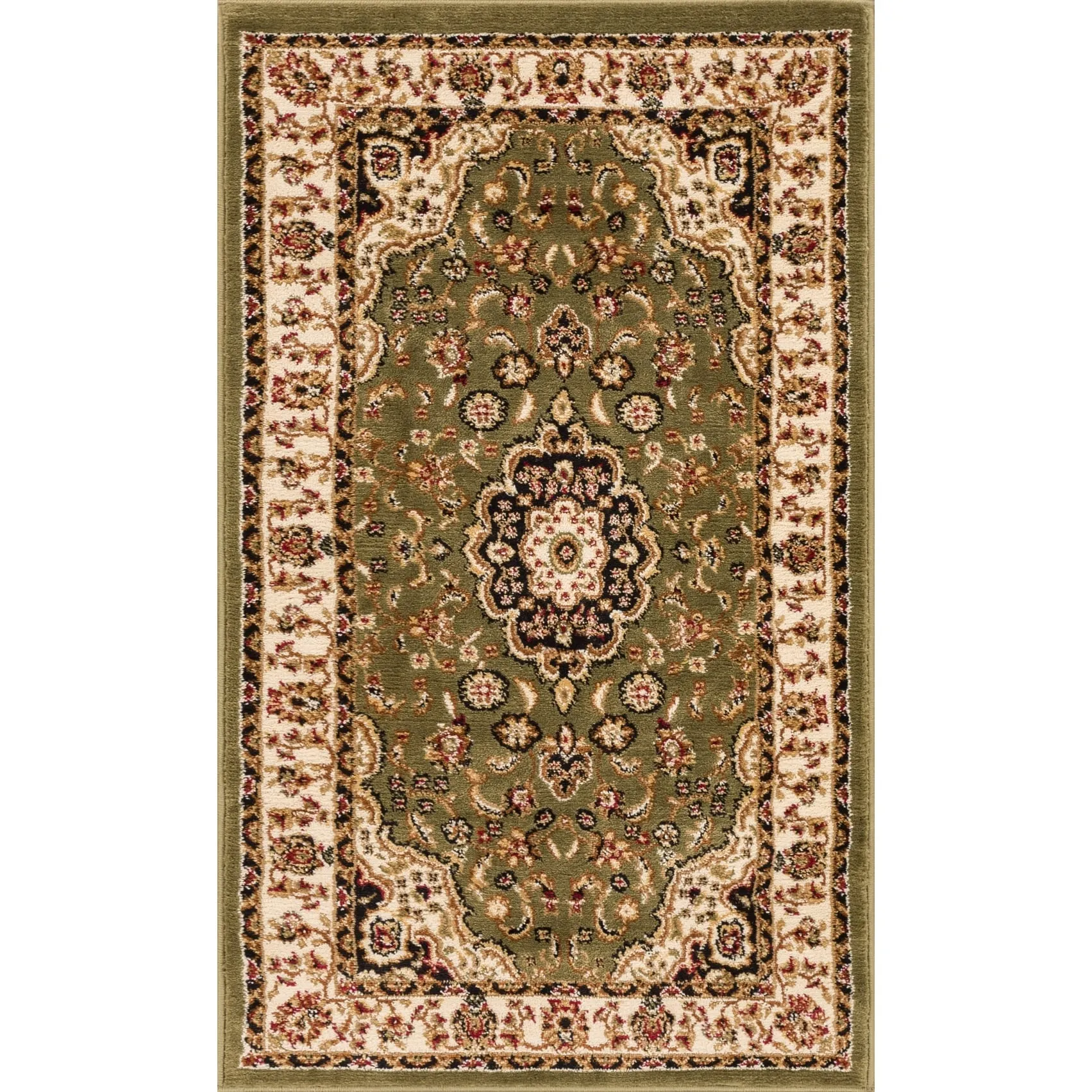 Well Woven Barclay Medallion Kashan Oriental Persian Area Rug