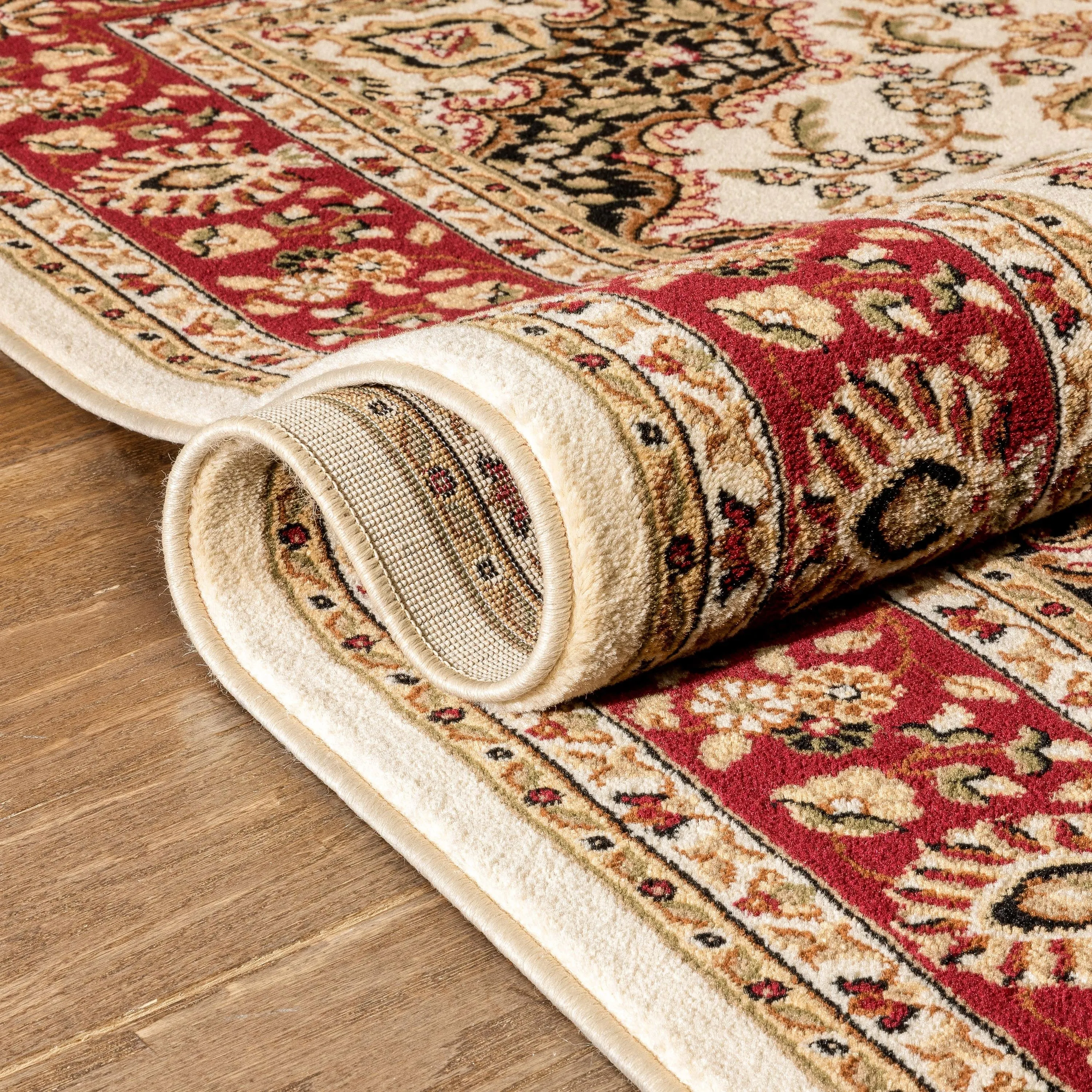 Well Woven Barclay Medallion Kashan Oriental Persian Area Rug