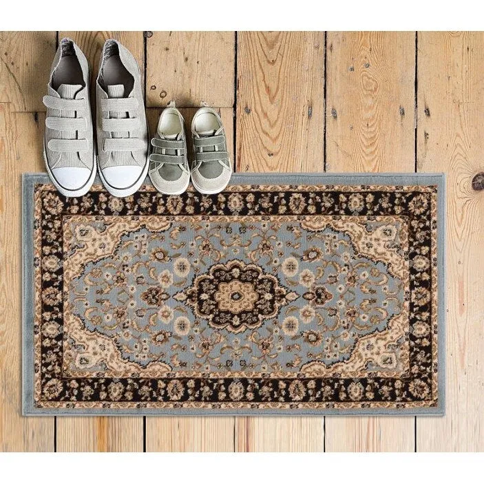 Well Woven Barclay Medallion Kashan Oriental Persian Area Rug