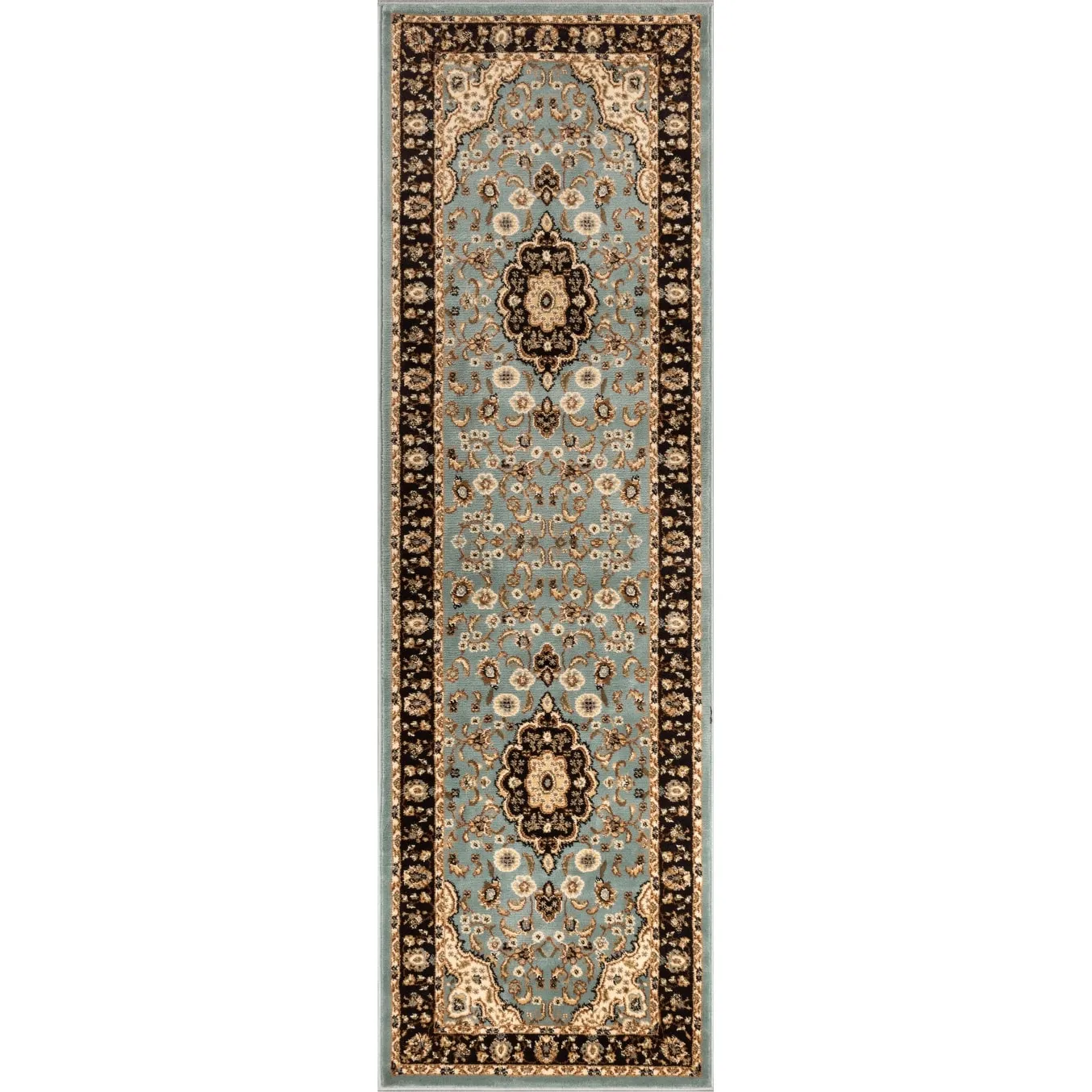 Well Woven Barclay Medallion Kashan Oriental Persian Area Rug