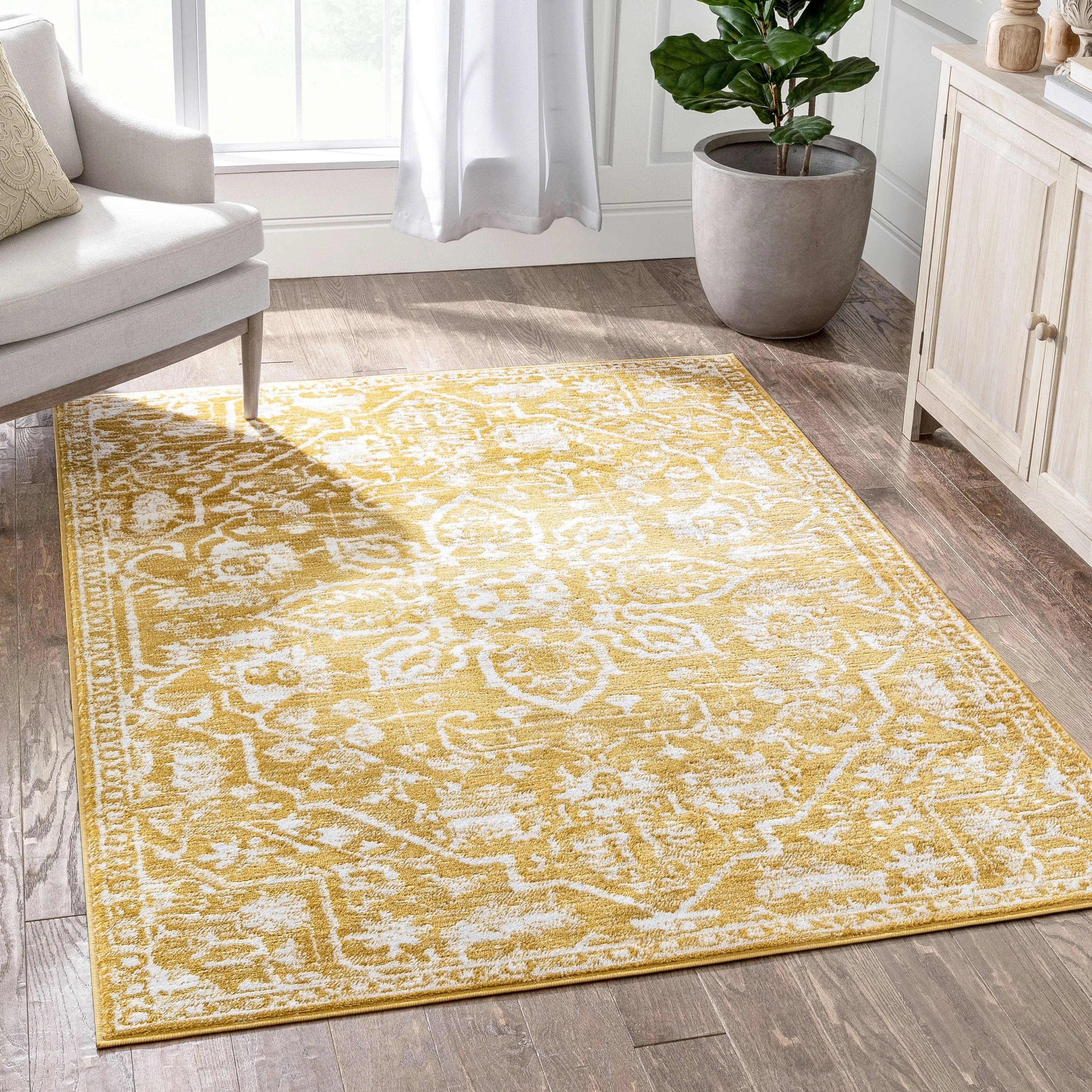 Well Woven Dazzle Disa Vintage Bohemian Oriental Floral Area Rug