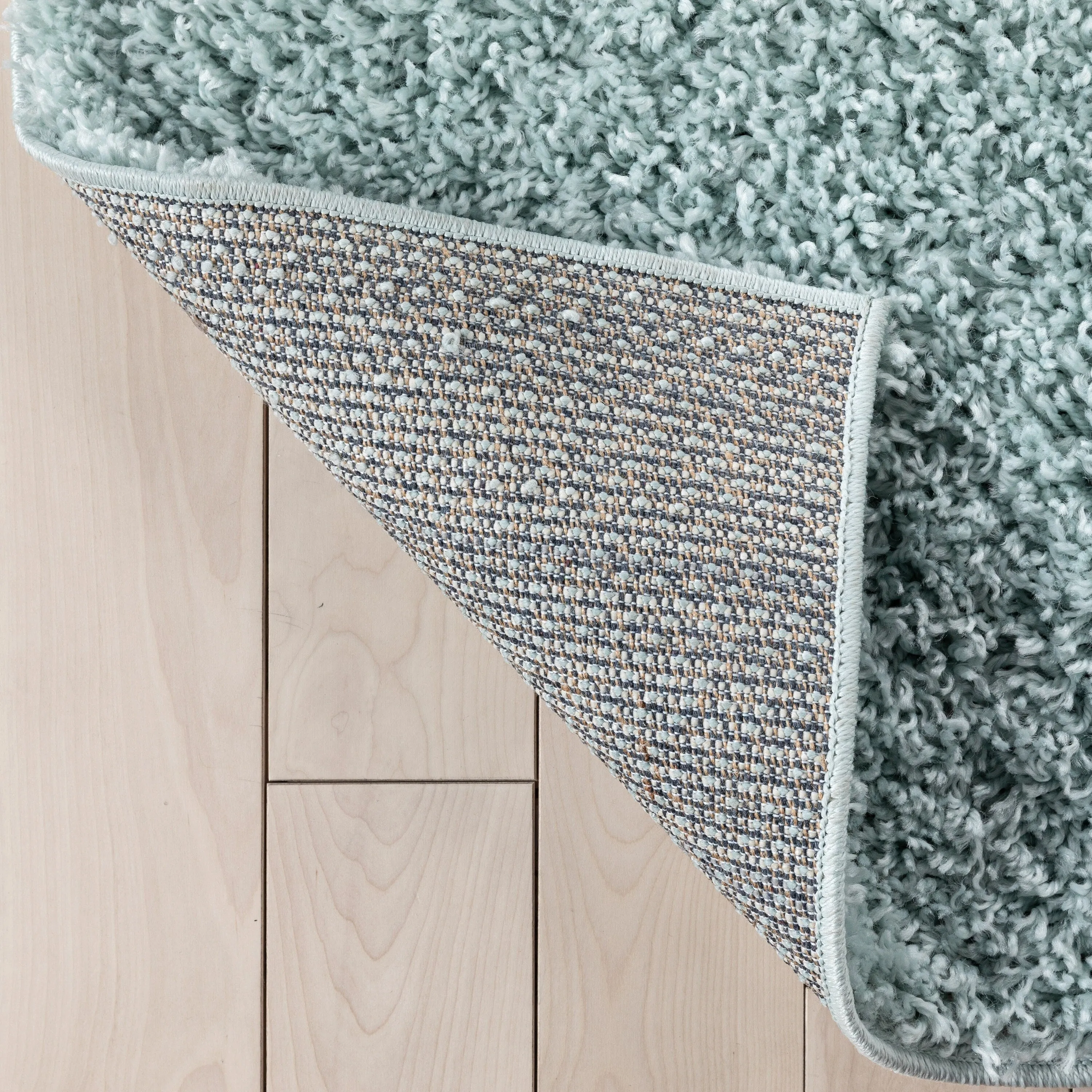 Well Woven Elle Basics Emerson Plain Shag Area Rug