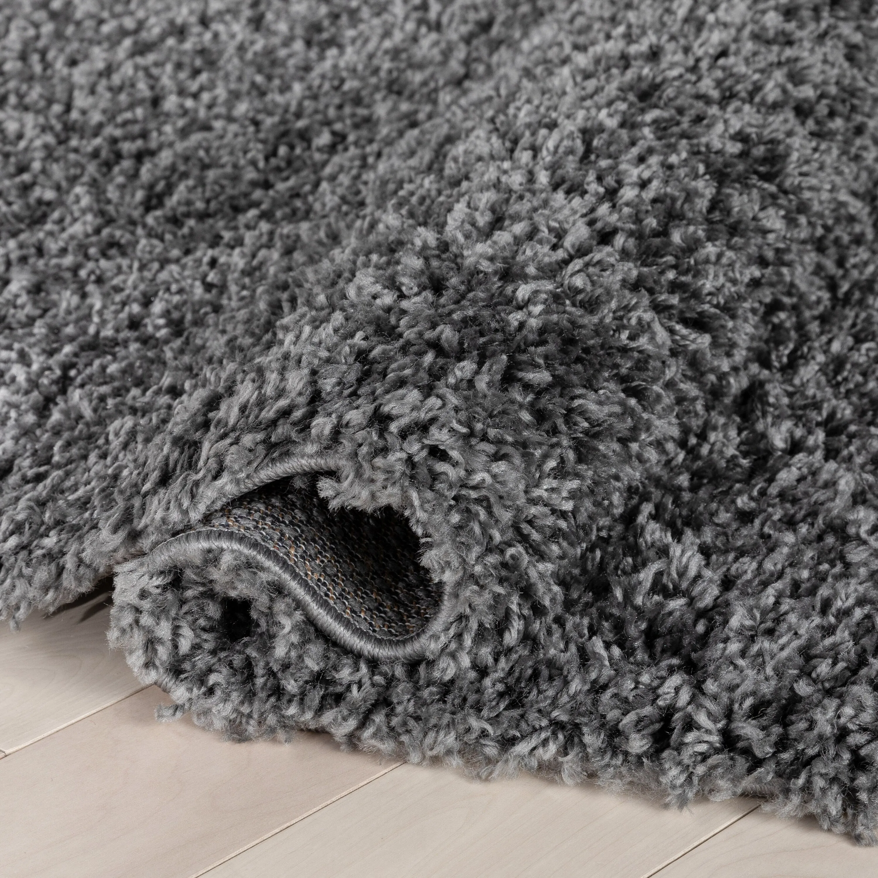 Well Woven Elle Basics Emerson Plain Shag Area Rug