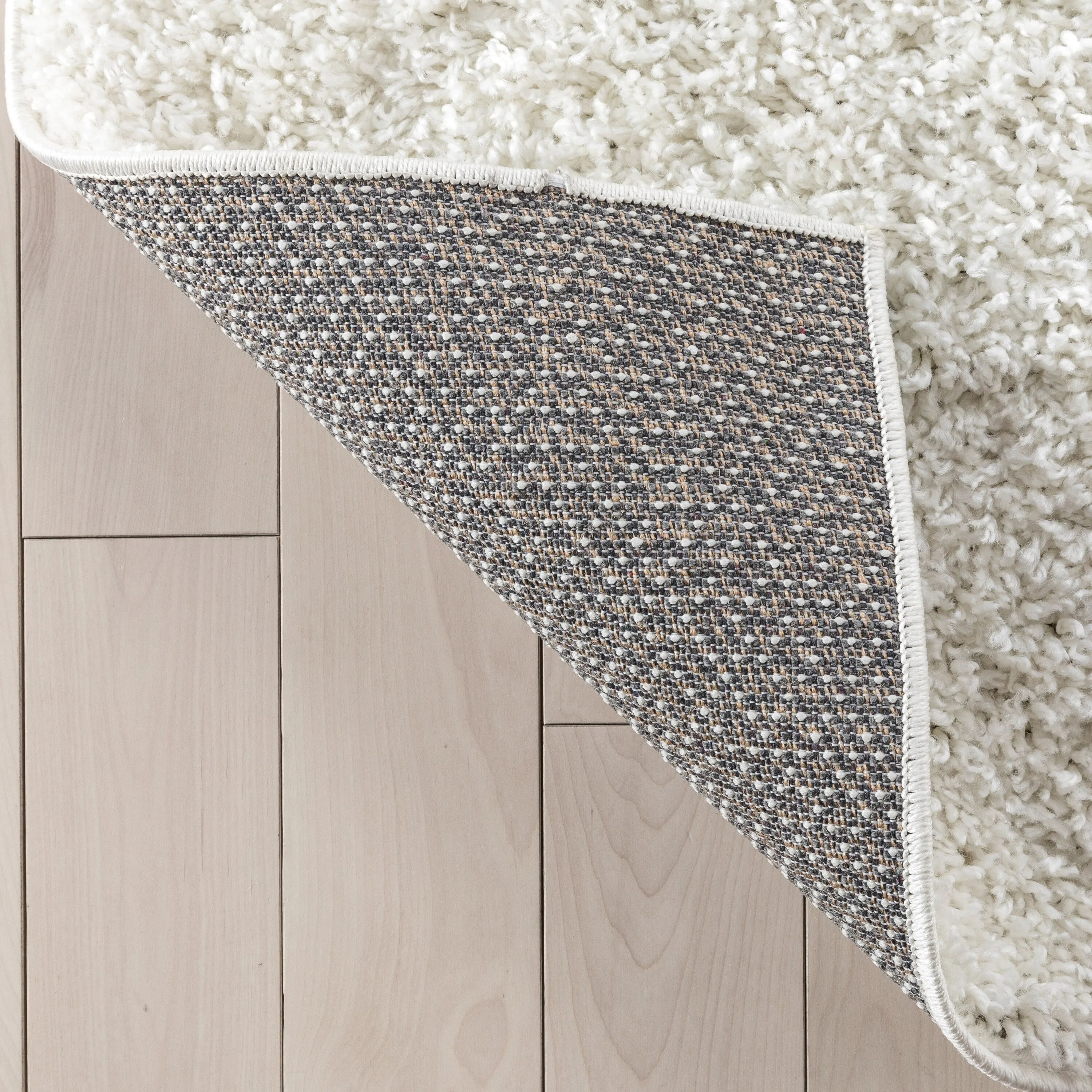Well Woven Elle Basics Emerson Plain Shag Area Rug