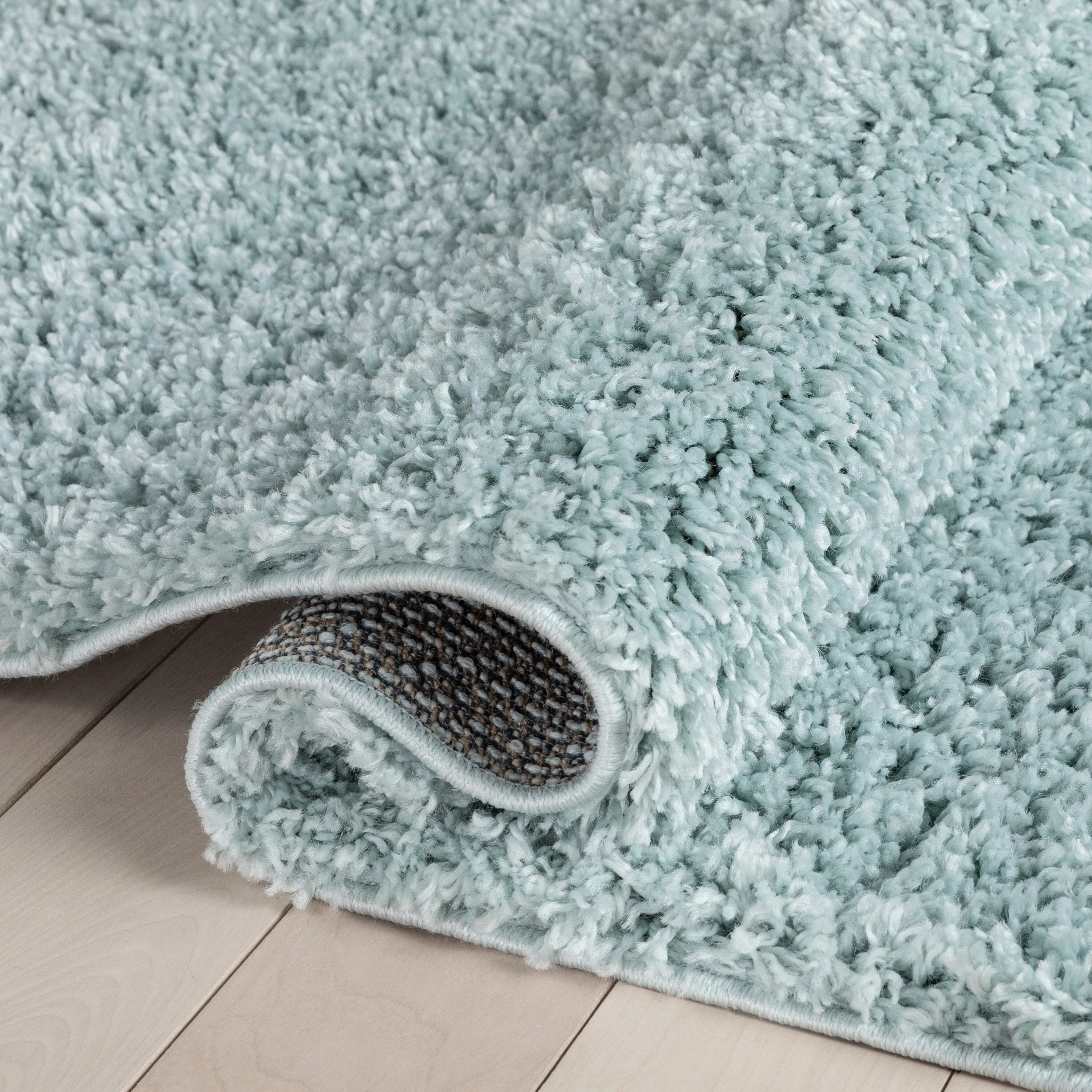 Well Woven Elle Basics Emerson Plain Shag Area Rug