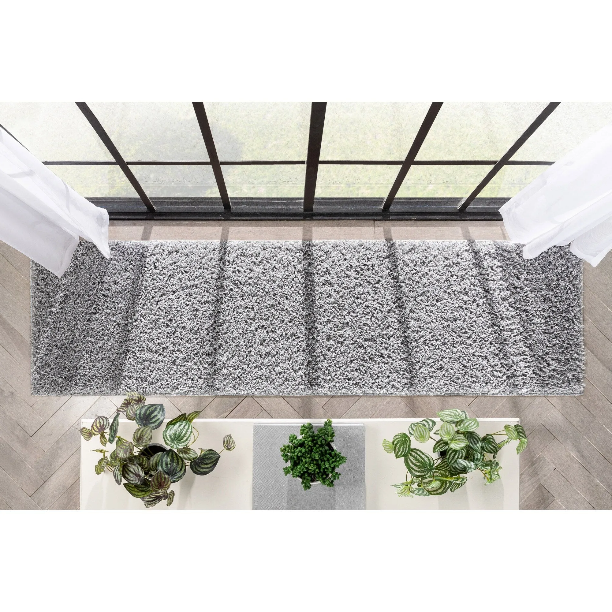 Well Woven Elle Basics Emerson Plain Shag Area Rug