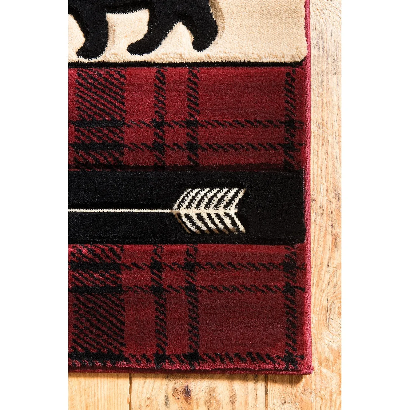 Westfield Home Graham Bear Mountain Hand-Carved Area Rug