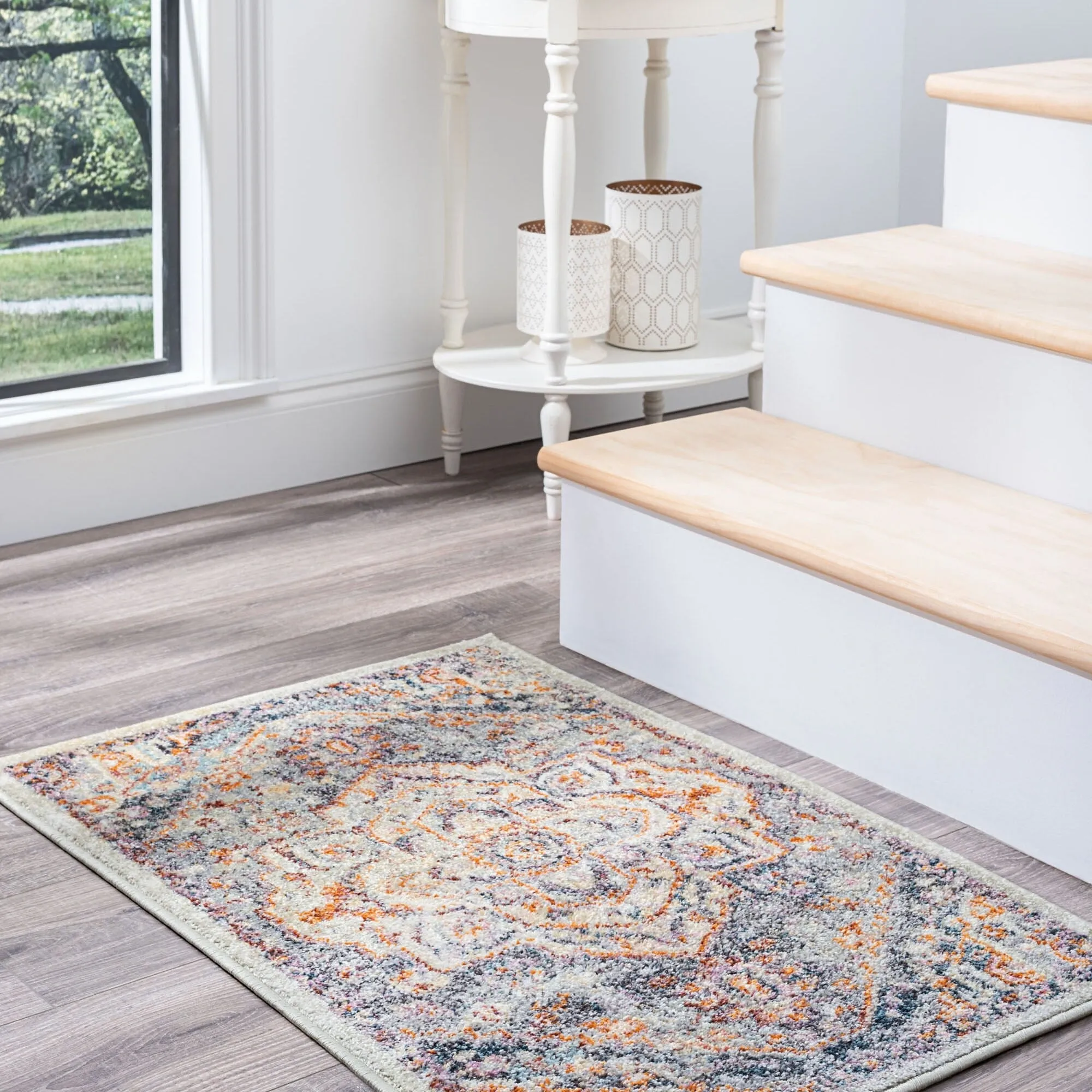 Whitfield Vintage Medallion Indoor Area Rug