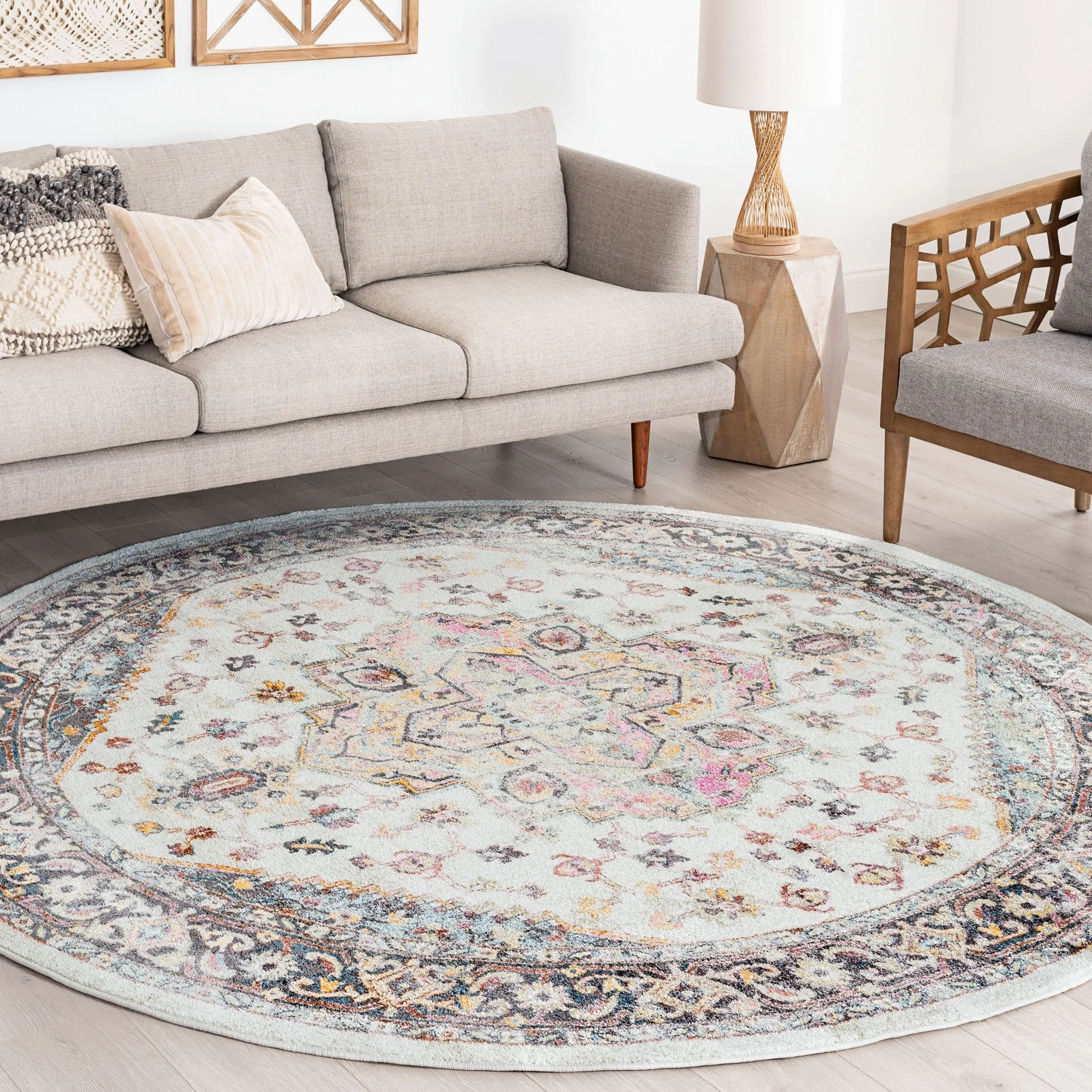 Whitfield Vintage Medallion Indoor Area Rug
