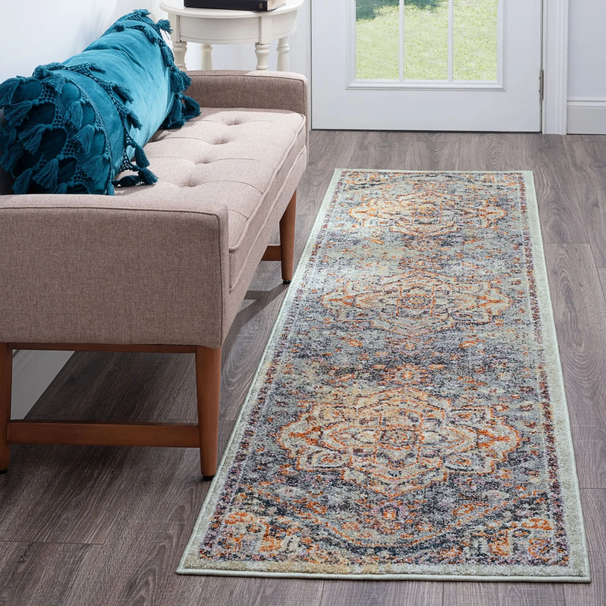 Whitfield Vintage Medallion Indoor Area Rug